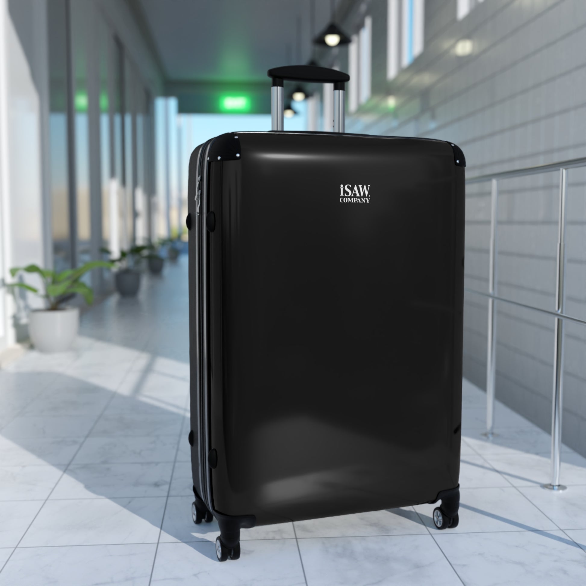 iSAW Black Hard - Shell Suitcase - iSAW Company