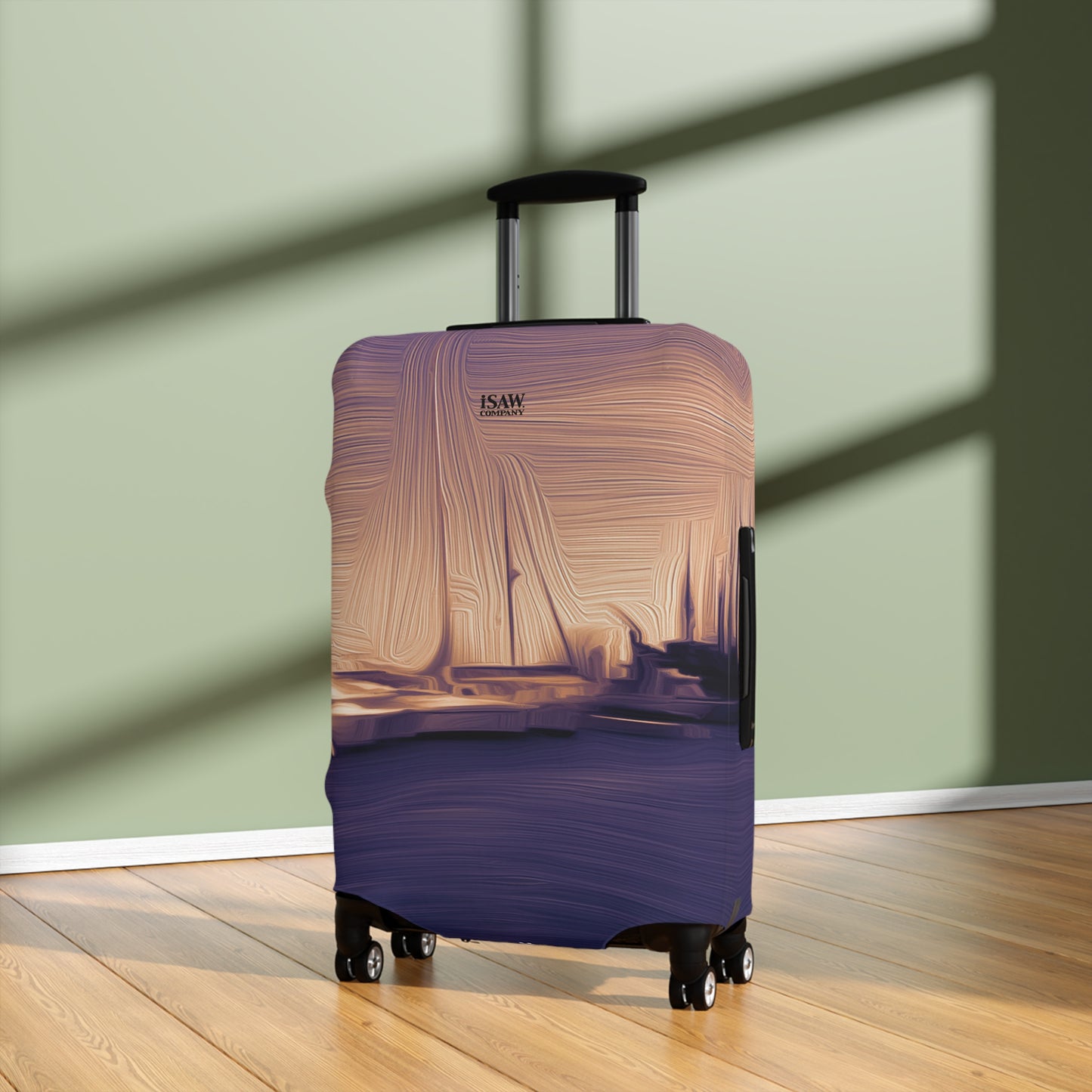 The Sleeping Yachts (at Sunset) – Protective Suitcase Cover - iSAW Company