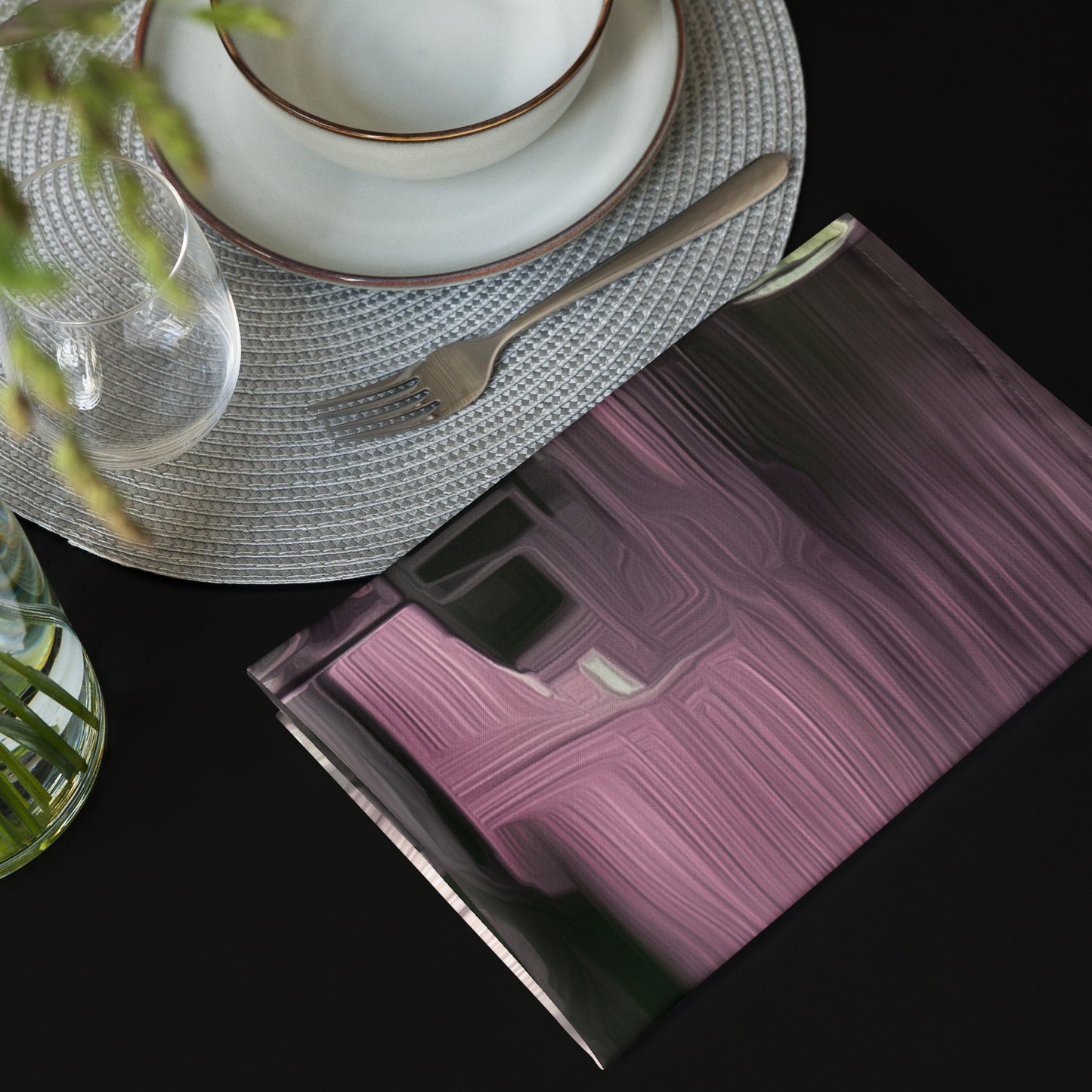 The Sleeping Yachts (at Evening) - Cloth Napkin Set - iSAW Company