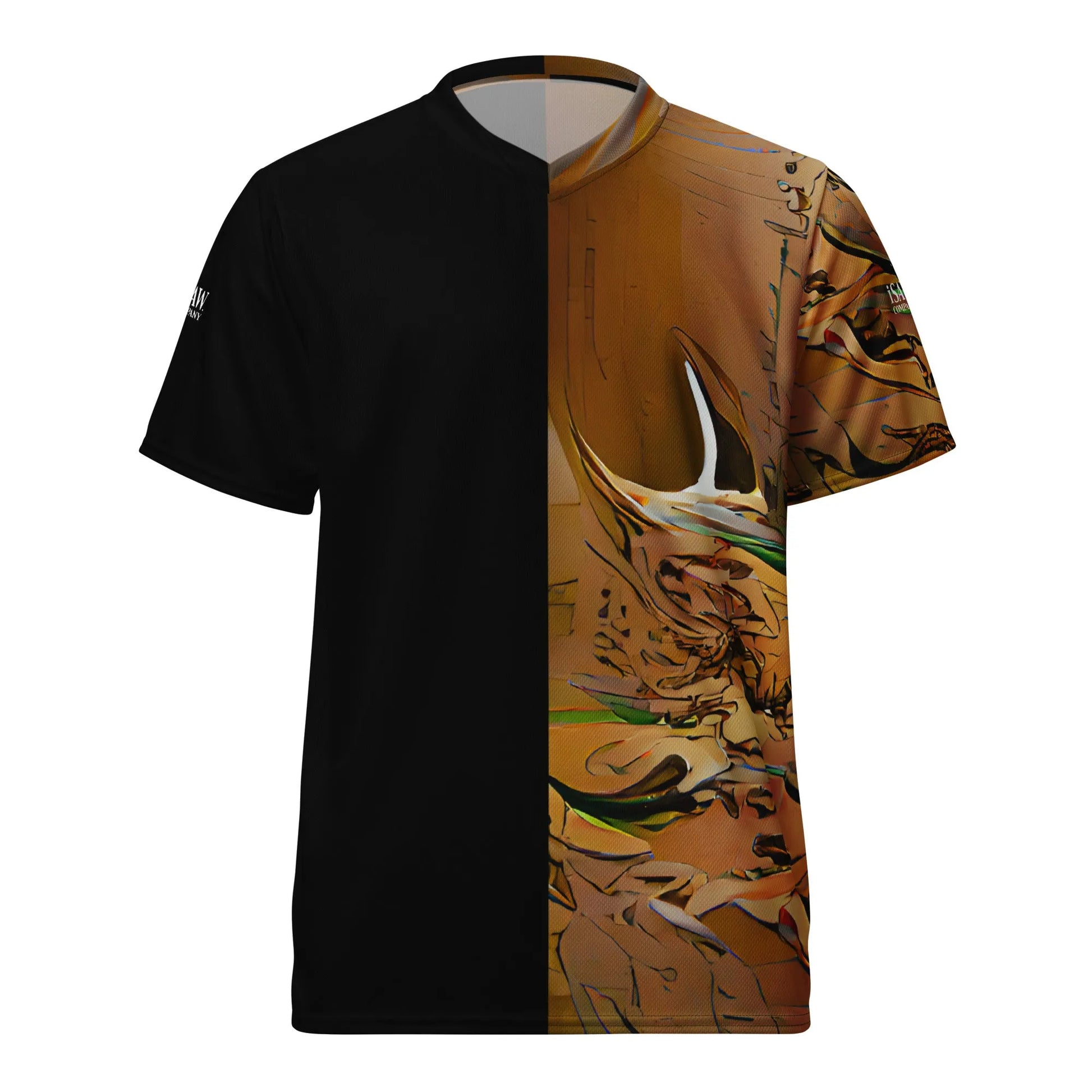 Half Black Half Gāolàng - Unisex Sports Jersey - iSAW Company