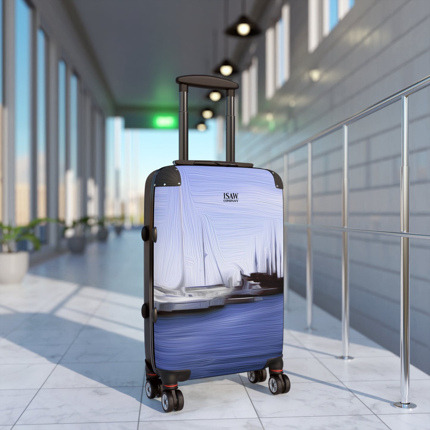 The Sleeping Yachts (at Afternoon) - Hard - Shell Suitcase - iSAW Company