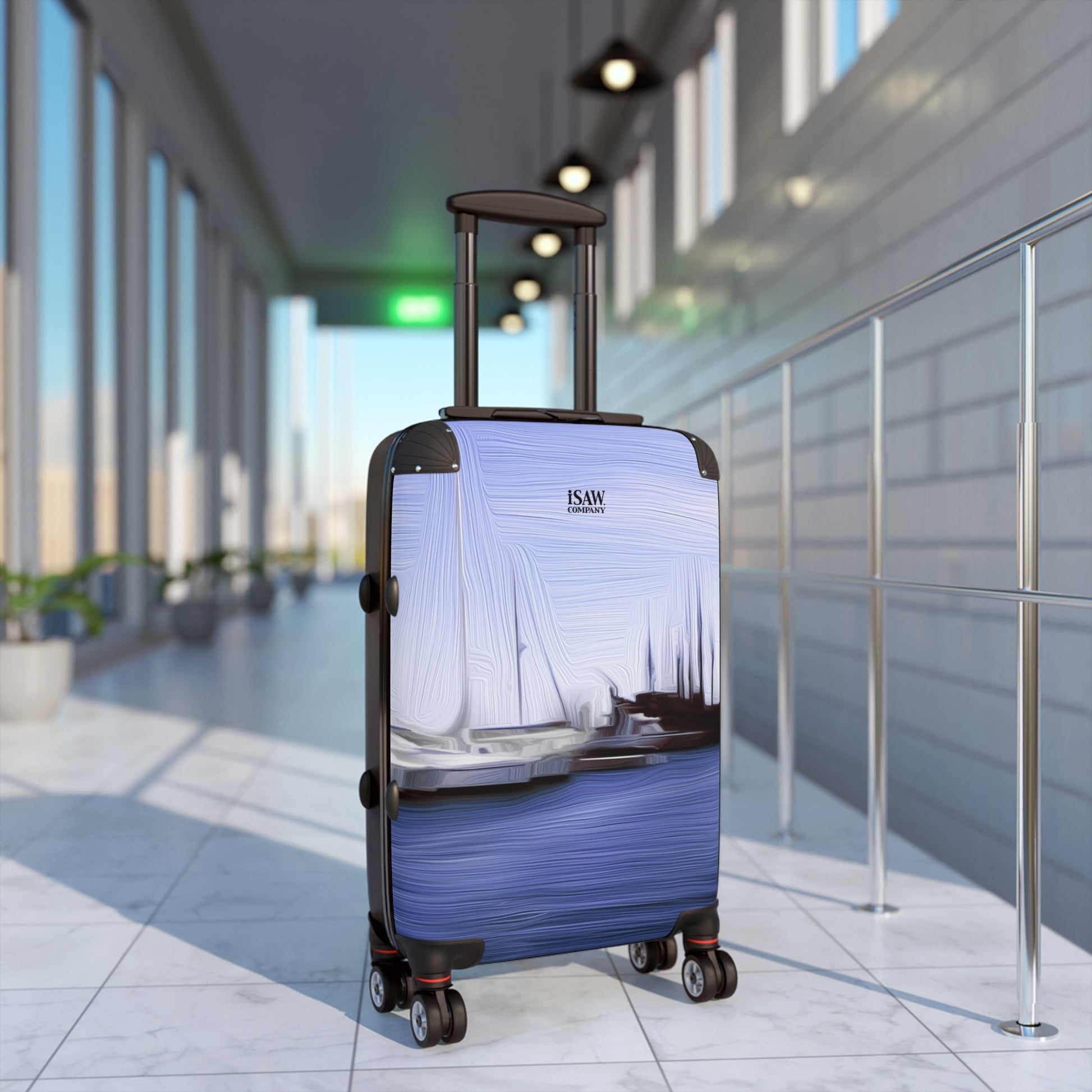 The Sleeping Yachts (at Afternoon) - Hard - Shell Suitcase - iSAW Company