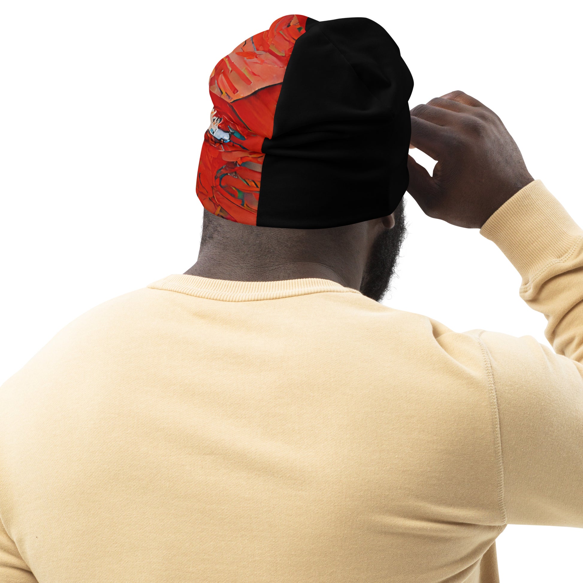 Half Black Half Hónghǎi - Beanie - iSAW Company