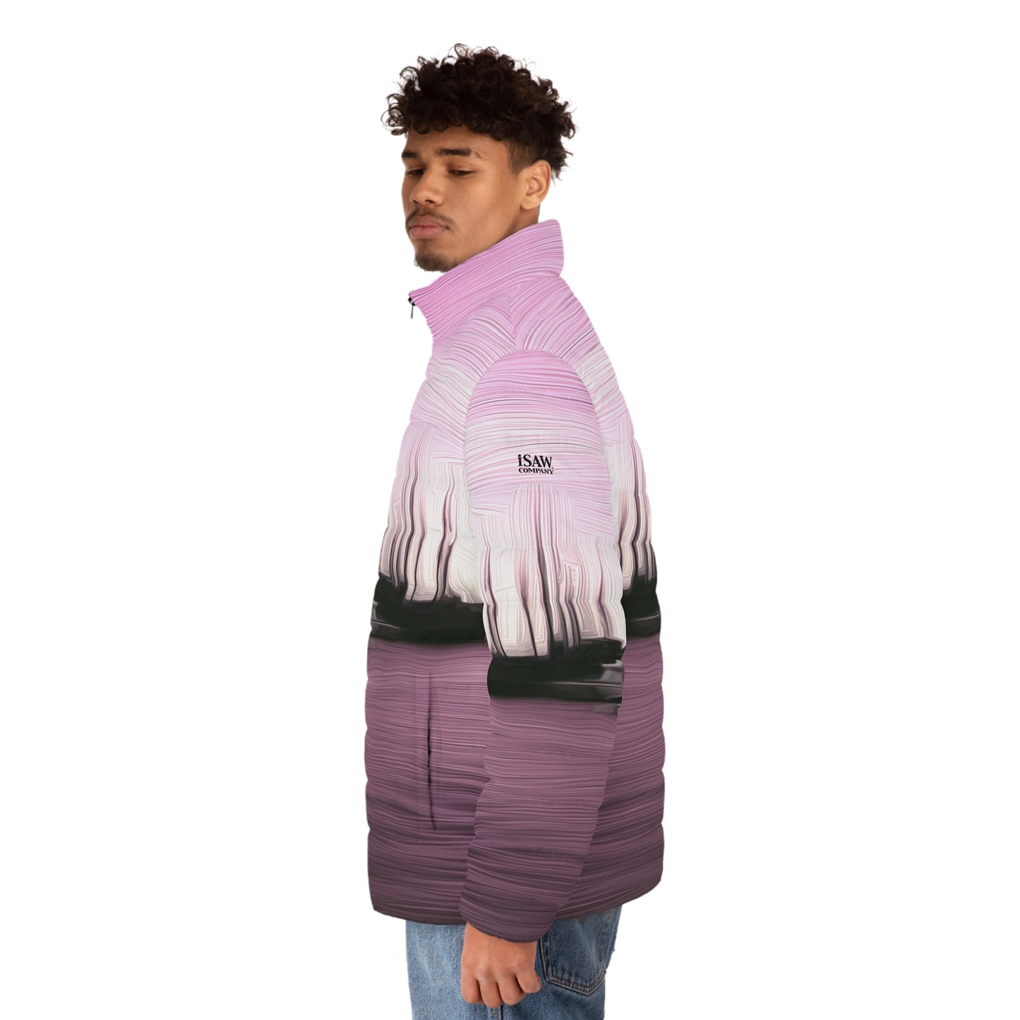 The Sleeping Yachts (at Evening) - Mens Puffer Jacket - iSAW Company