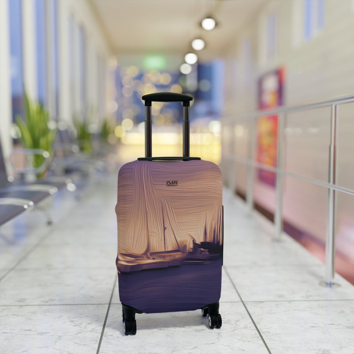 The Sleeping Yachts (at Sunset) – Protective Suitcase Cover - iSAW Company