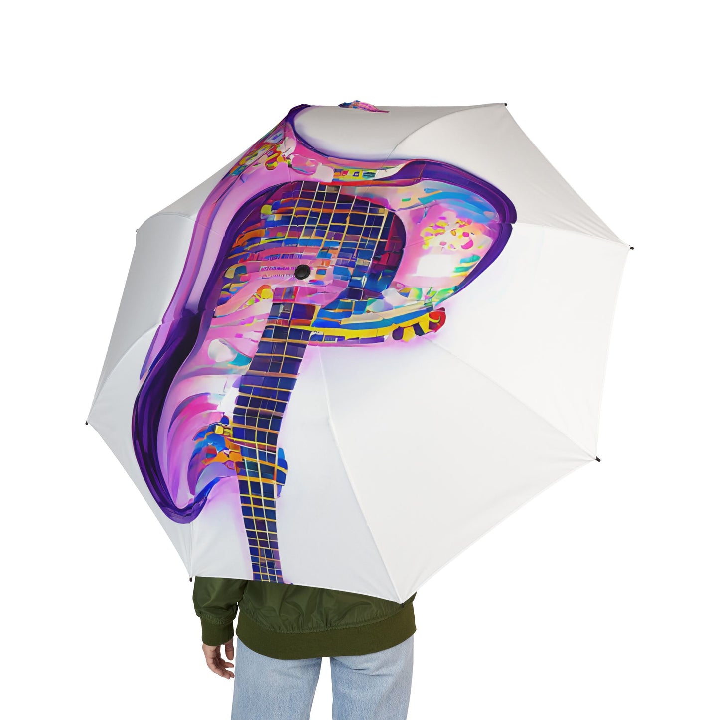 Hippie Guitar - Windproof Umbrella - iSAW Company