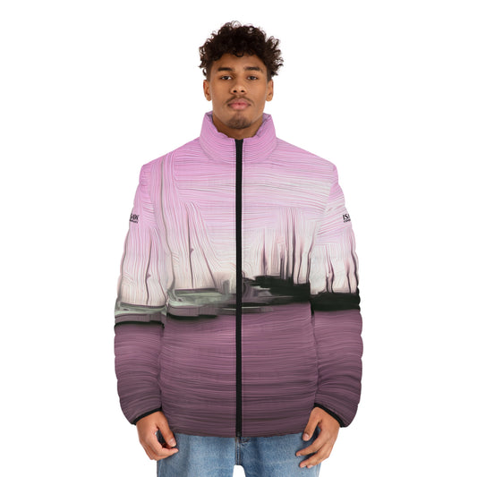 The Sleeping Yachts (at Evening) - Mens Puffer Jacket - iSAW Company