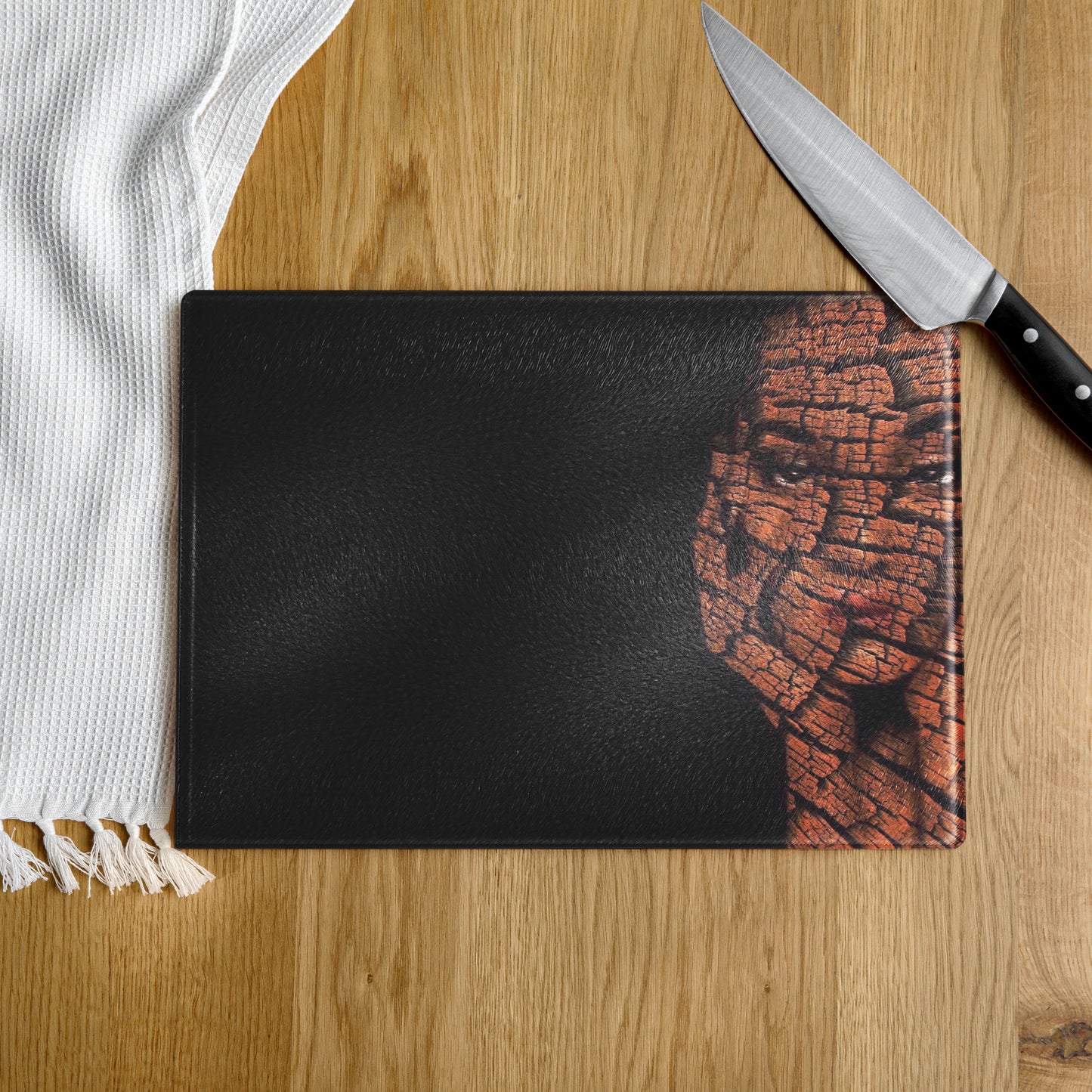 Bored Stiff - Glass Cutting Board - iSAW Company