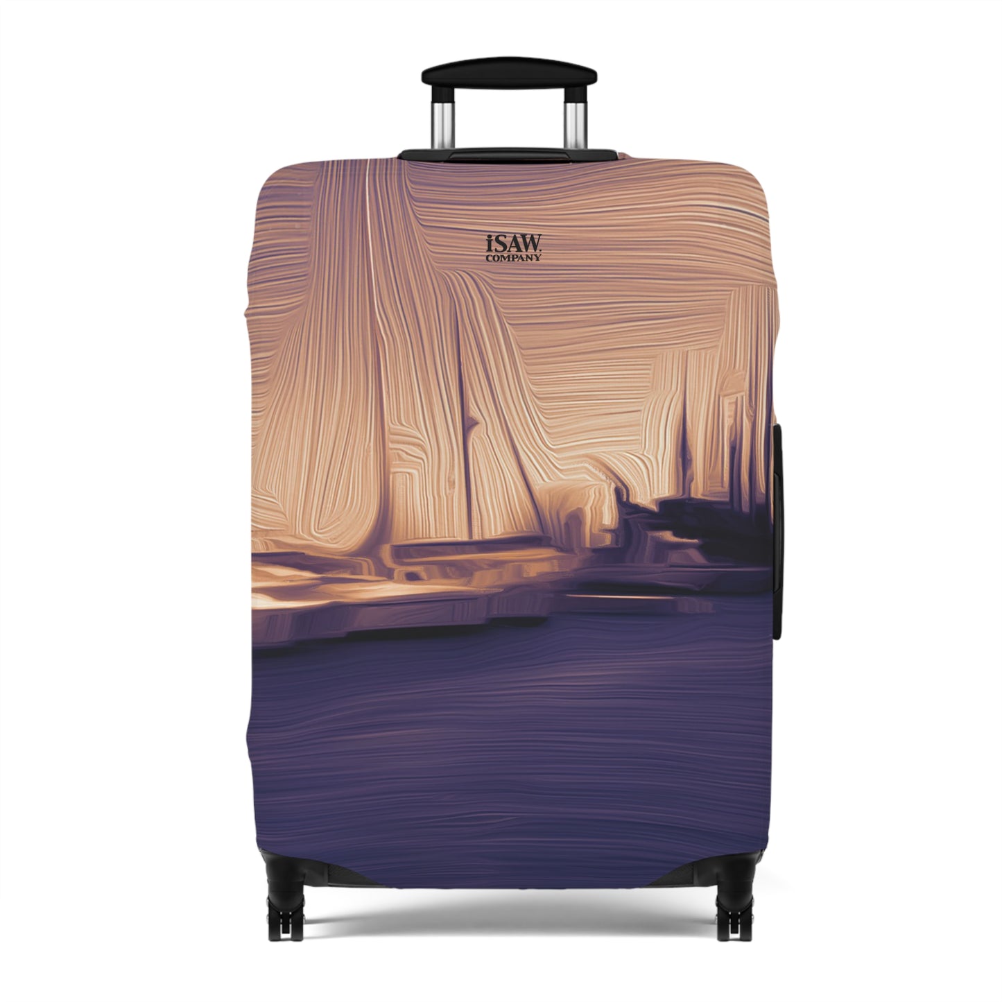 The Sleeping Yachts (at Sunset) – Protective Suitcase Cover - iSAW Company