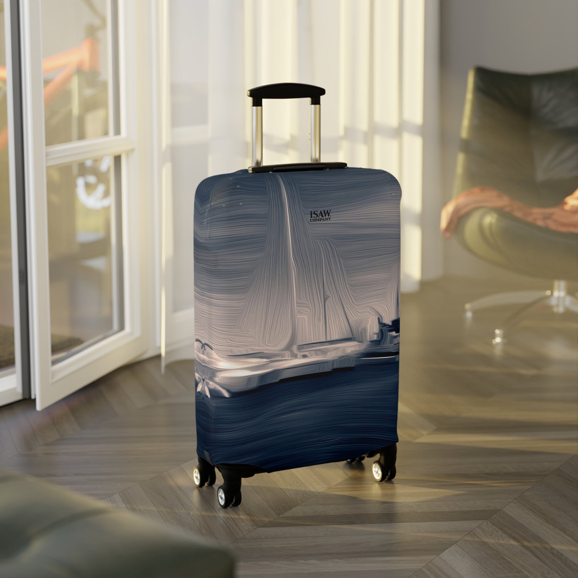 The Sleeping Yachts (at Sunrise) – Protective Suitcase Cover - iSAW Company