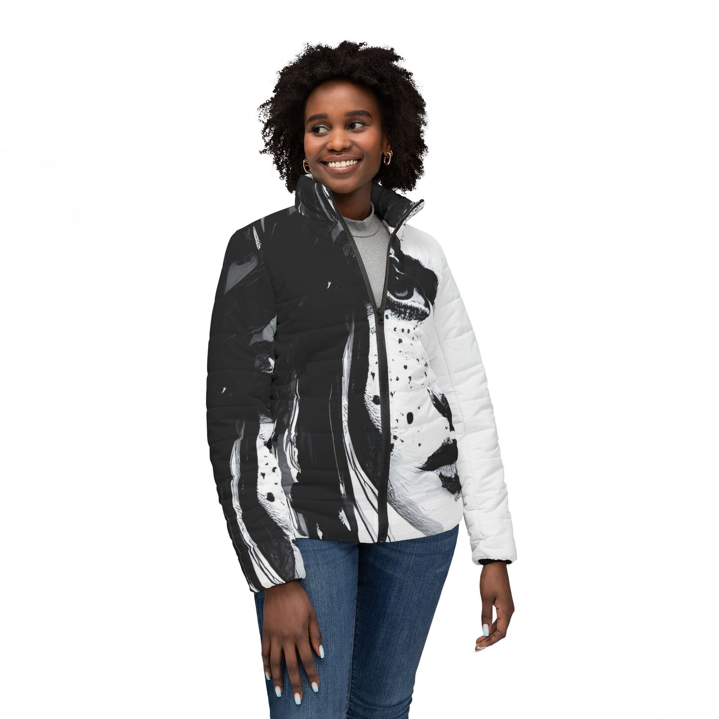 I'm Emotionally Empty - Womens Puffer Jacket - iSAW Company