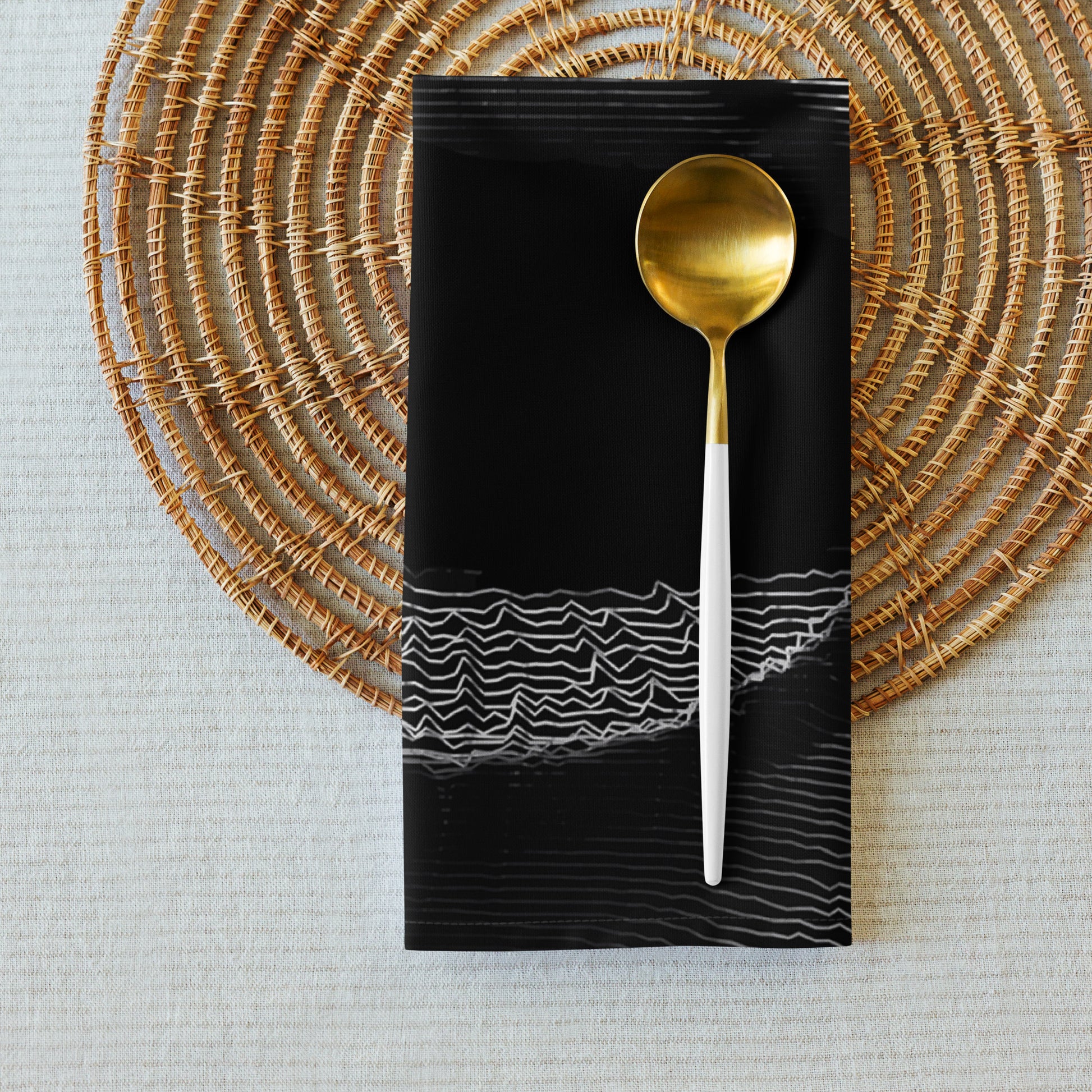 Shhh! - Cloth Napkin Set - iSAW Company