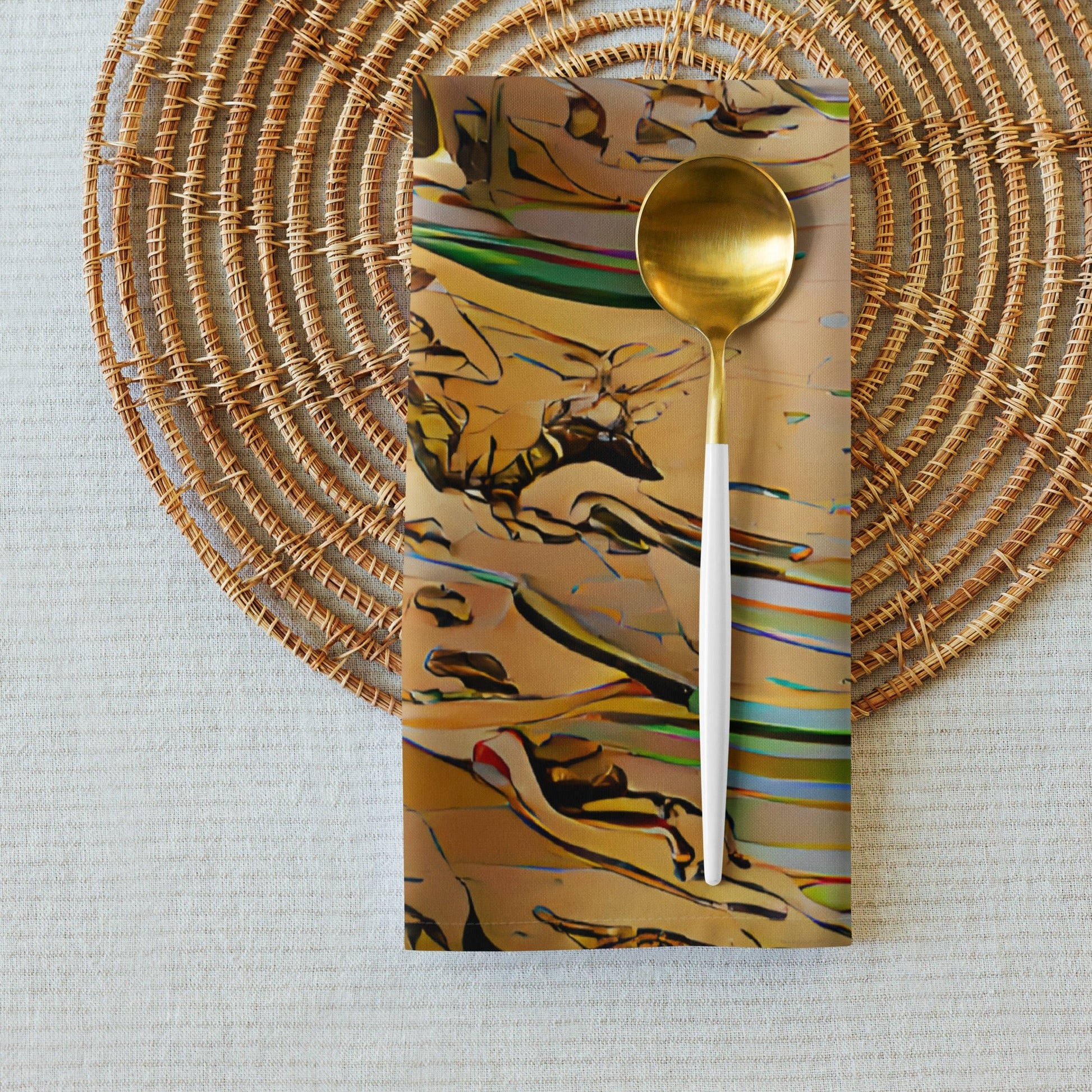 Half Black Half Gāolàng - Cloth Napkin Set - iSAW Company