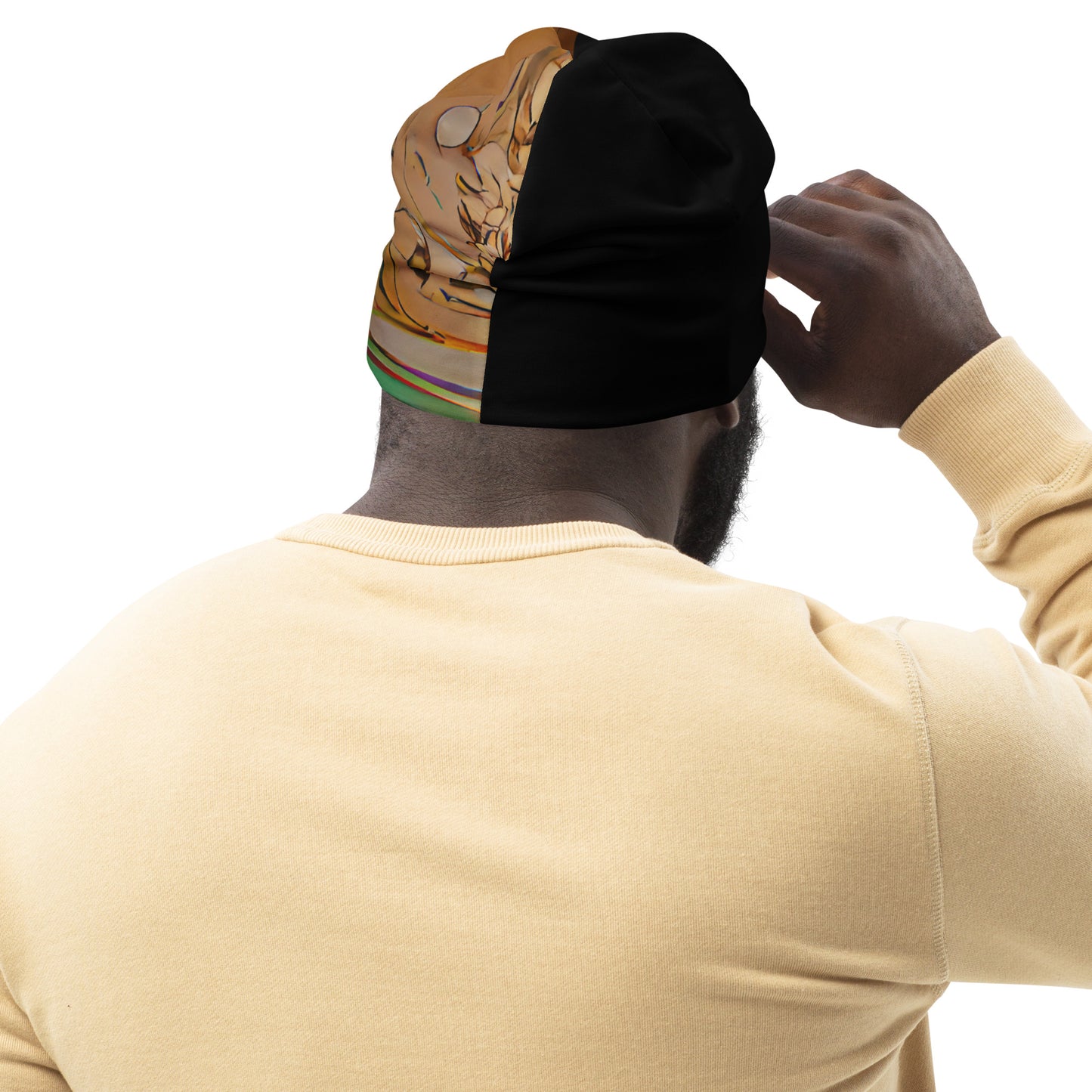 Half Black Half Gāolàng - Beanie - iSAW Company