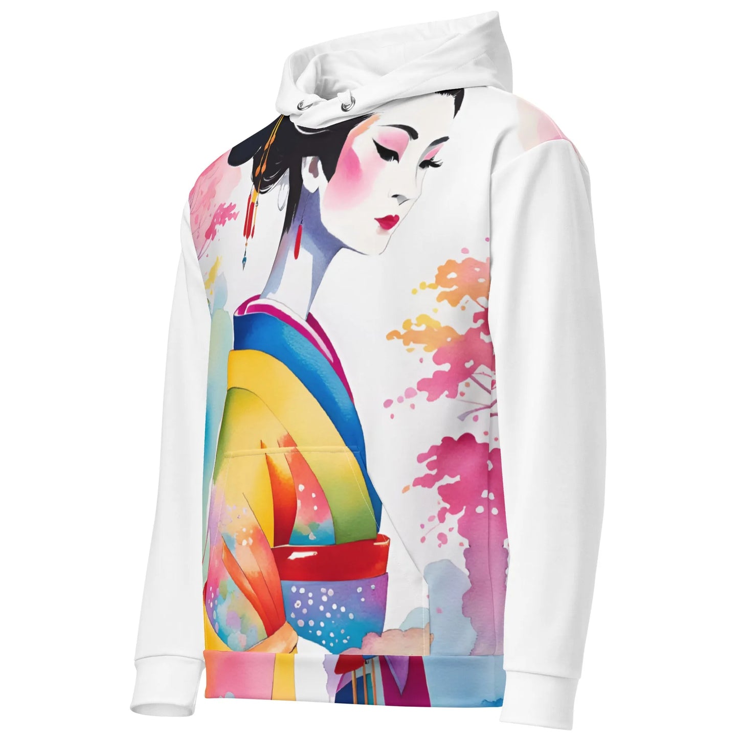 Geisha Girl - Womens Hoodie - iSAW Company