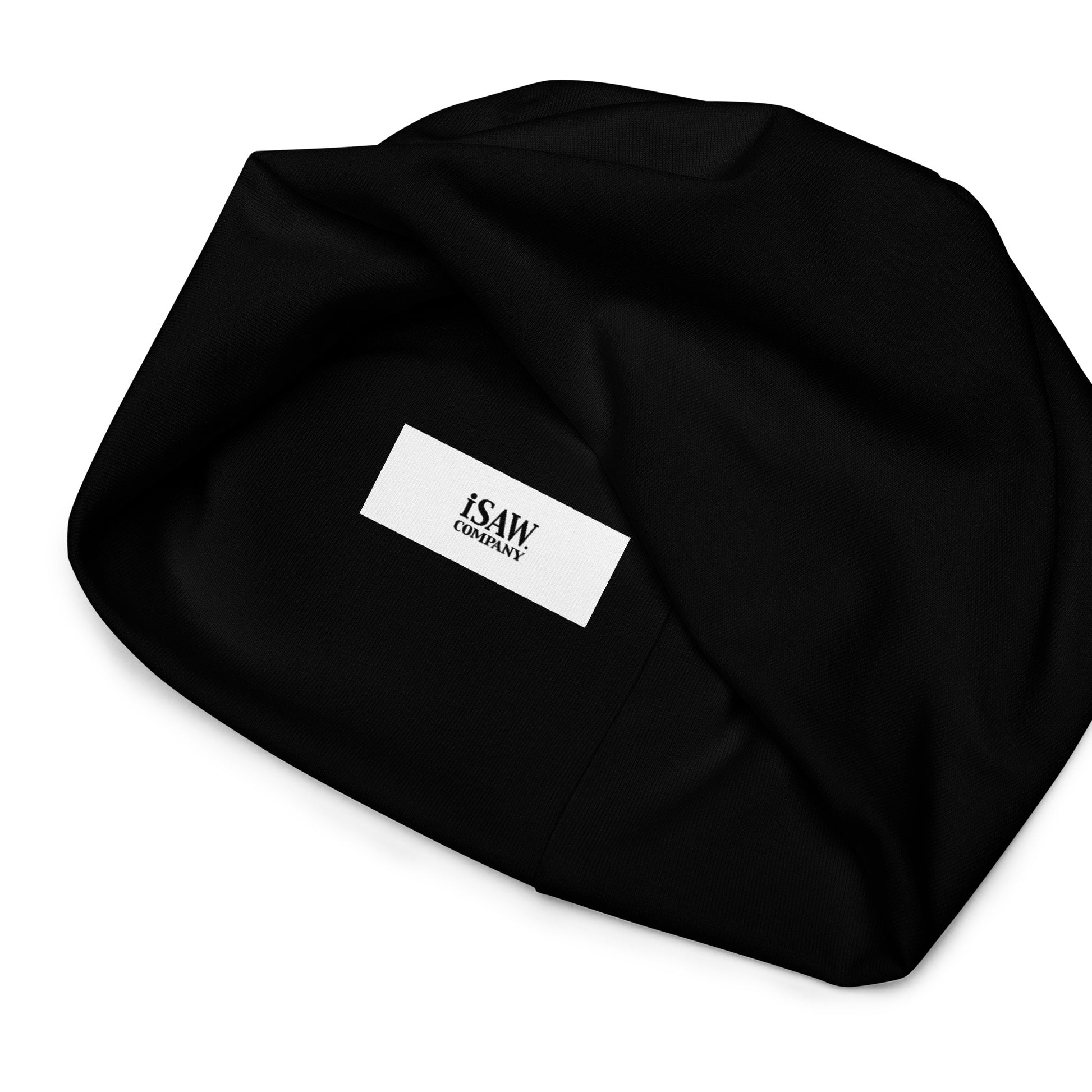 iSAW Black Beanie - iSAW Company
