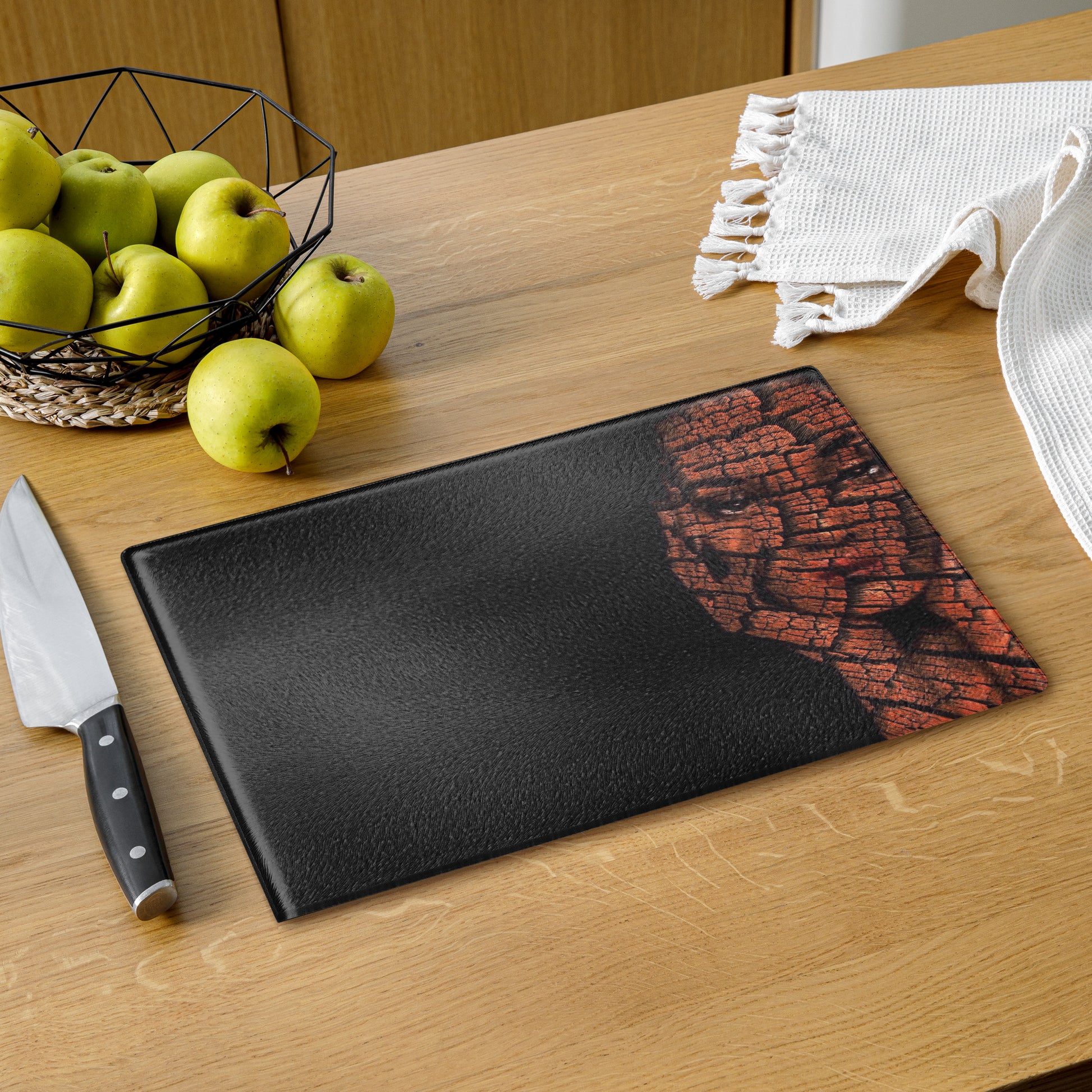 Bored Stiff - Glass Cutting Board - iSAW Company