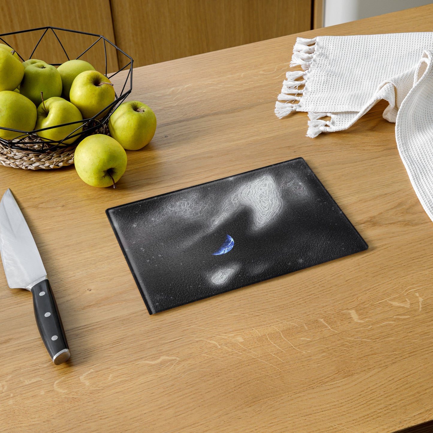 In The Quiet of Your Mind - Glass Cutting Board - iSAW Company