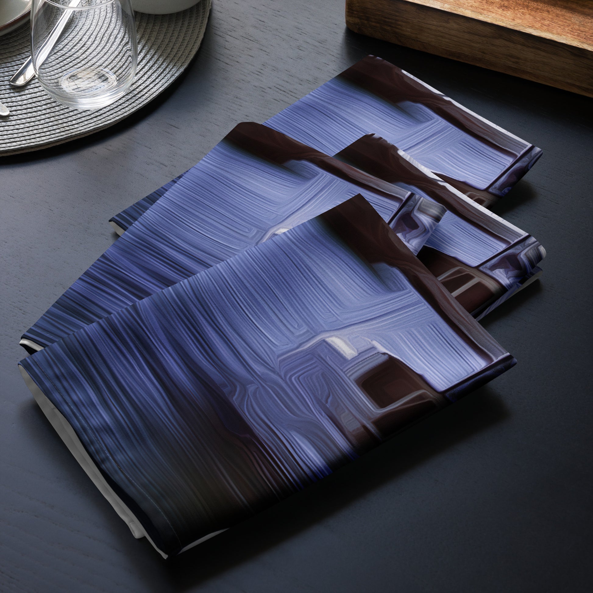 The Sleeping Yachts (at Afternoon) - Cloth Napkin Set - iSAW Company