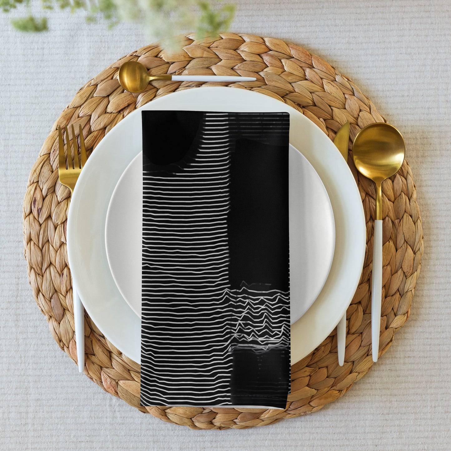 Shhh! - Cloth Napkin Set - iSAW Company