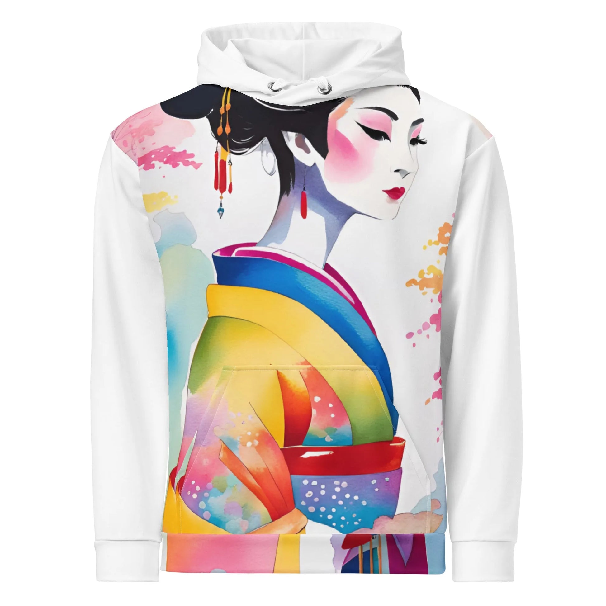 Geisha Girl - Womens Hoodie - iSAW Company