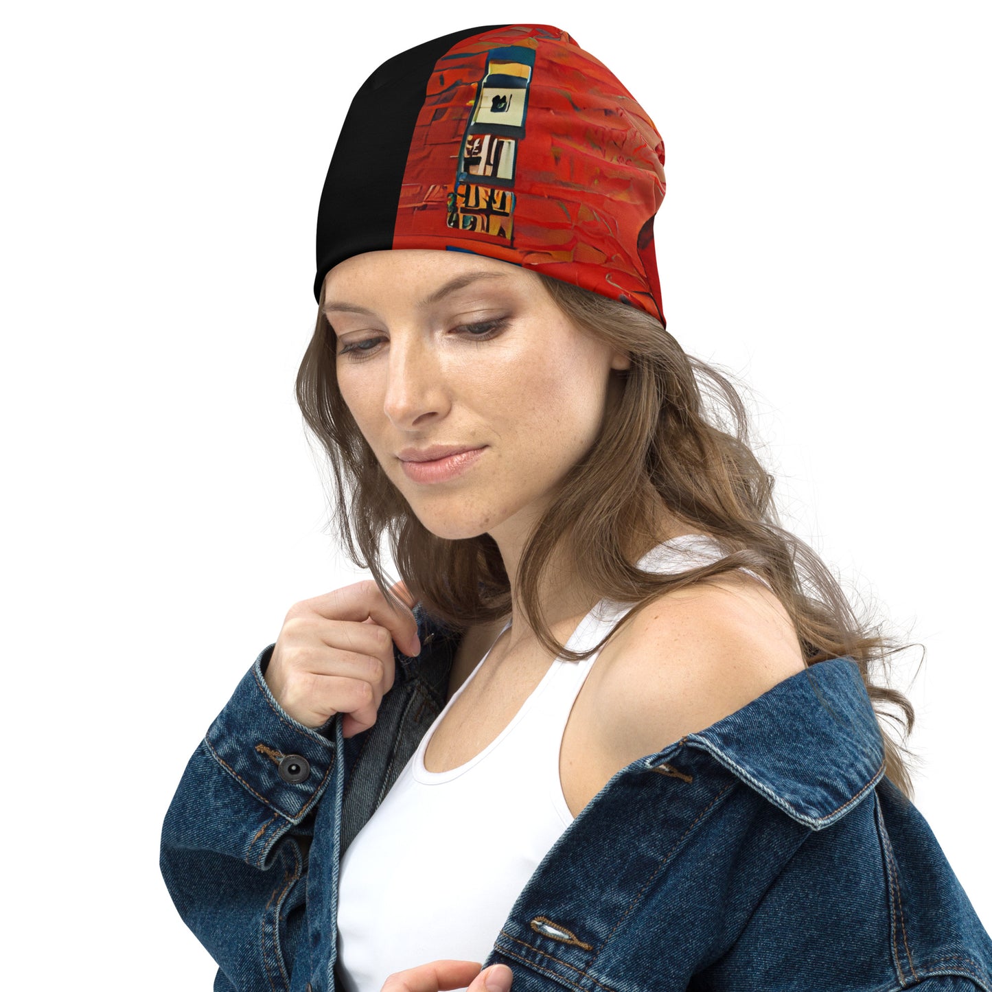 Half Black Half Hónghǎi - Beanie - iSAW Company