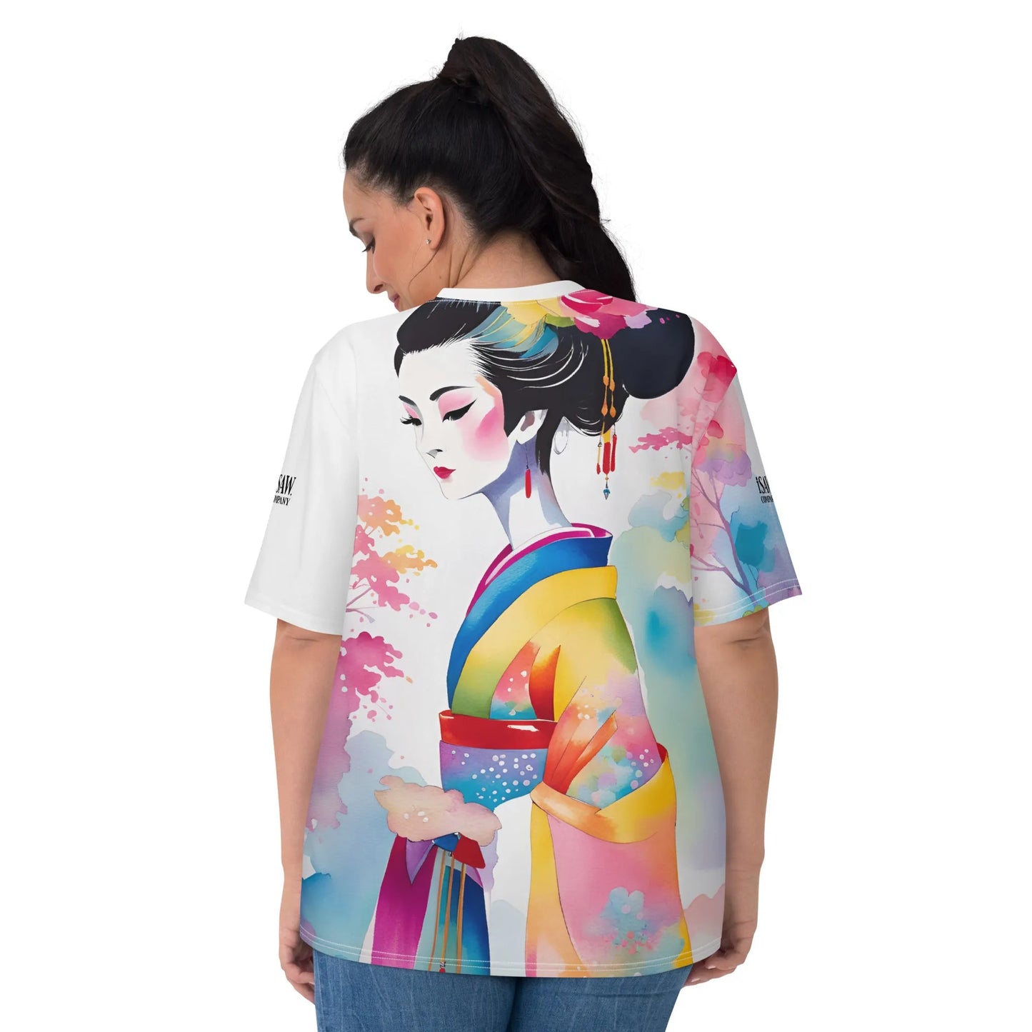 Geisha Girl - Womens T-Shirt - iSAW Company