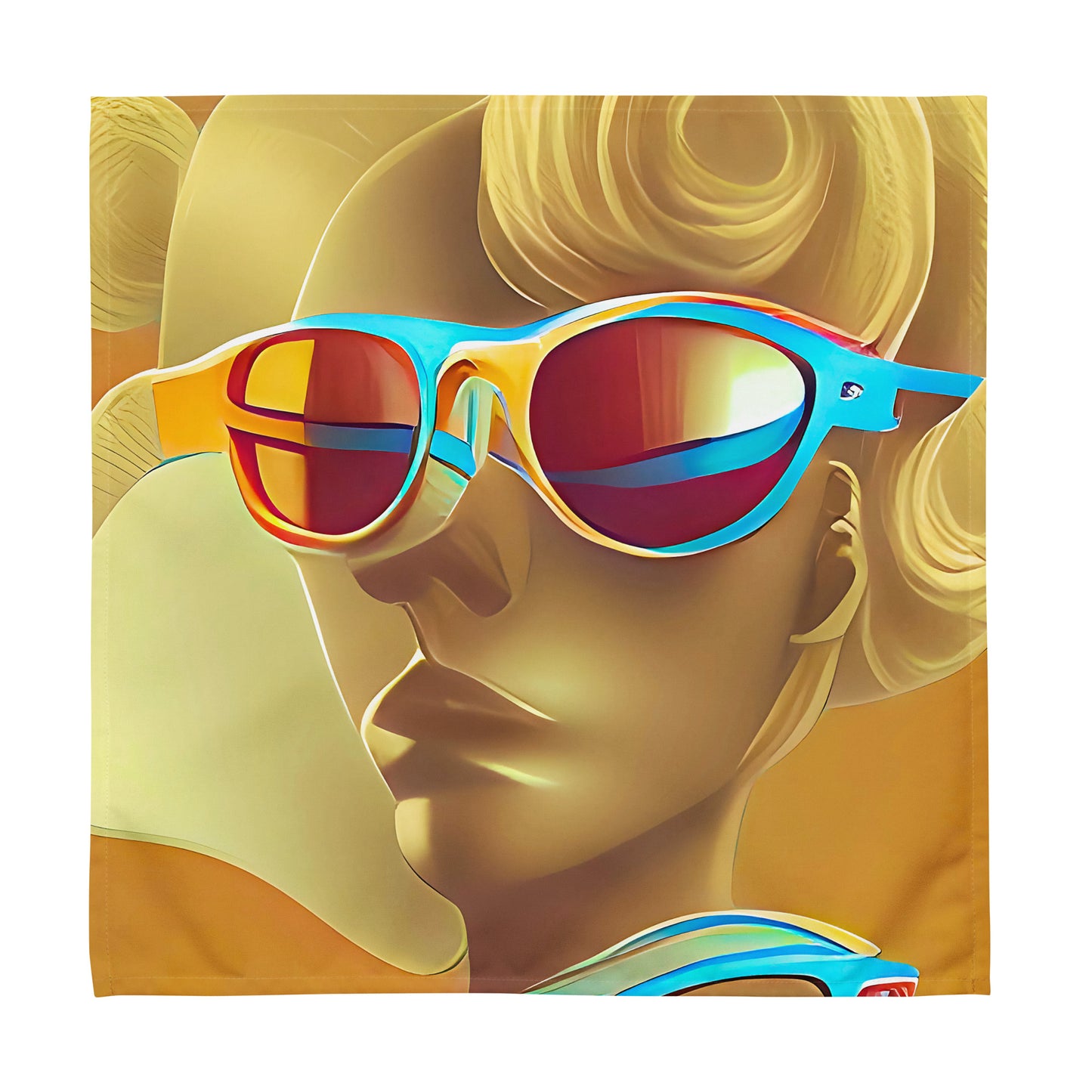 Retro Cool Orange - Cloth Napkin Set - iSAW Company