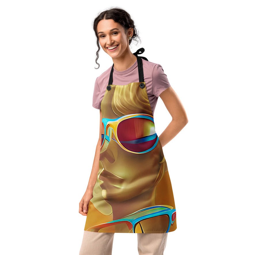 Retro Cool Orange - Apron - iSAW Company