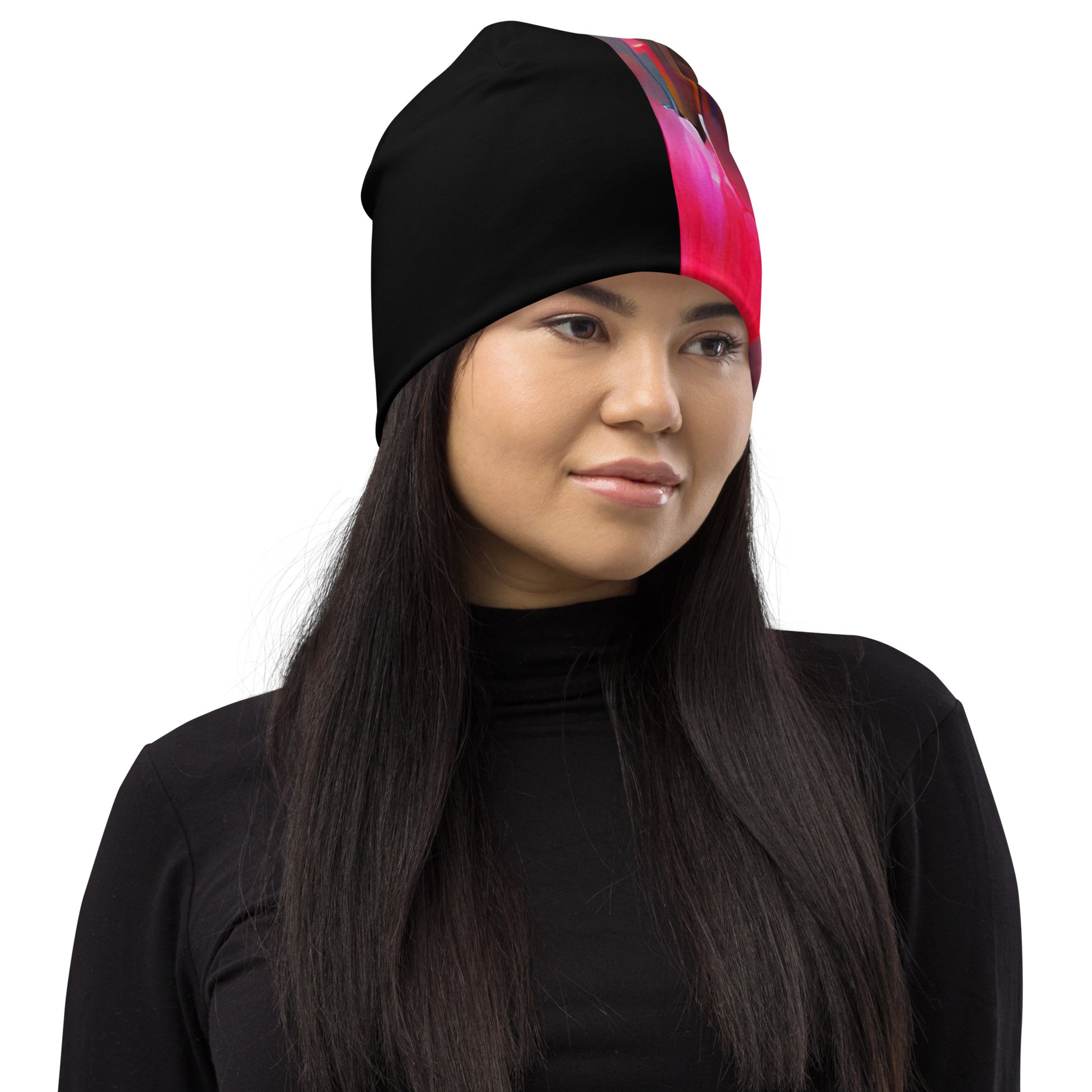 Half Black Half Báijiǔ - Beanie - iSAW Company
