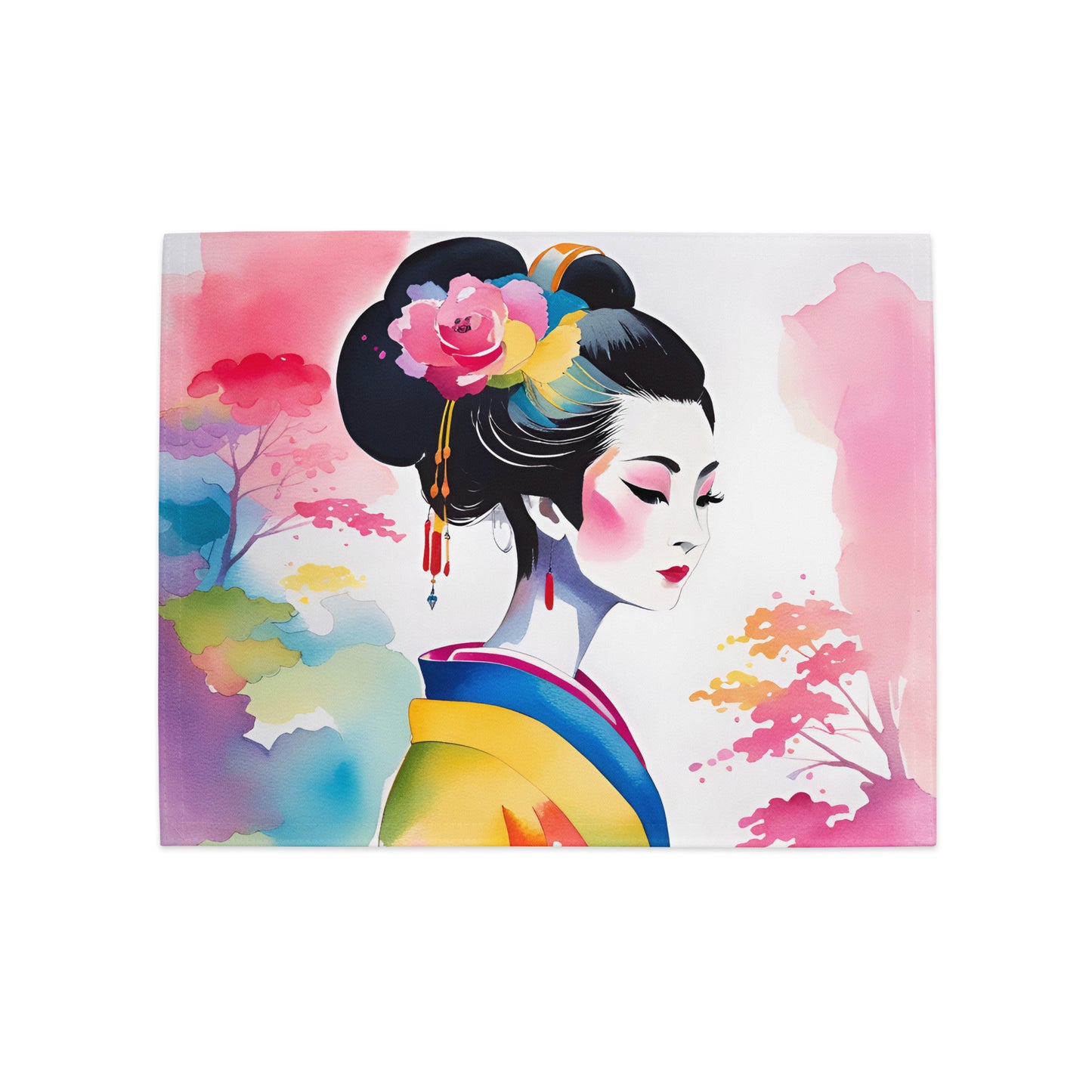 Geisha Girl - Placemat Set - iSAW Company