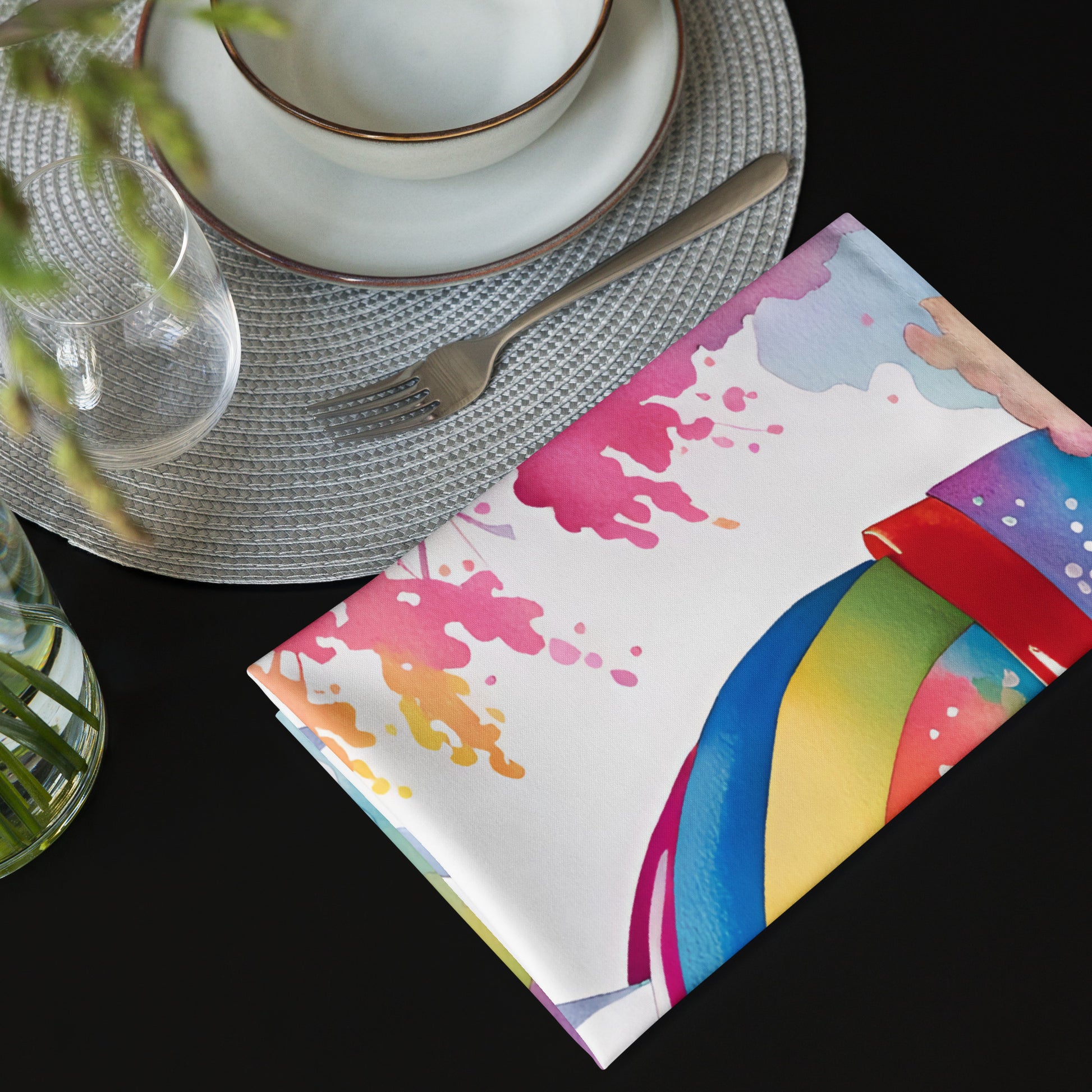 Geisha Girl - Cloth Napkin Set - iSAW Company