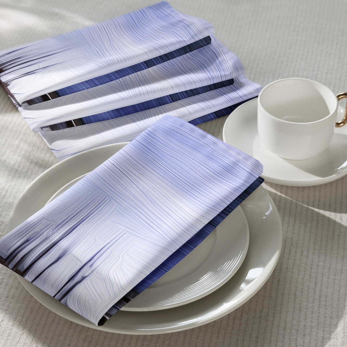 The Sleeping Yachts (at Afternoon) - Cloth Napkin Set - iSAW Company