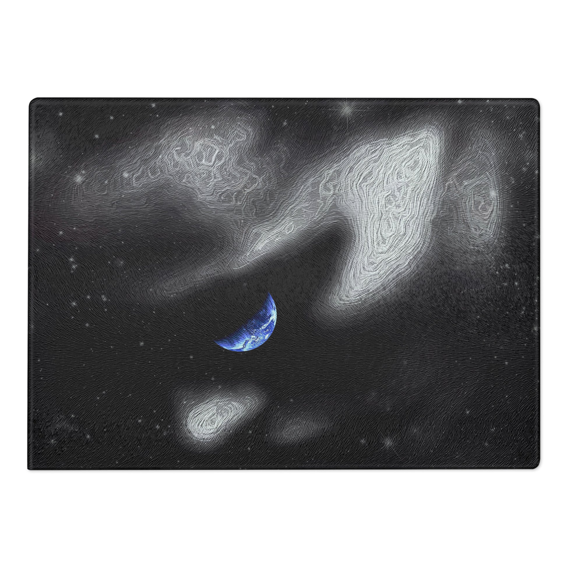 In The Quiet of Your Mind - Glass Cutting Board - iSAW Company