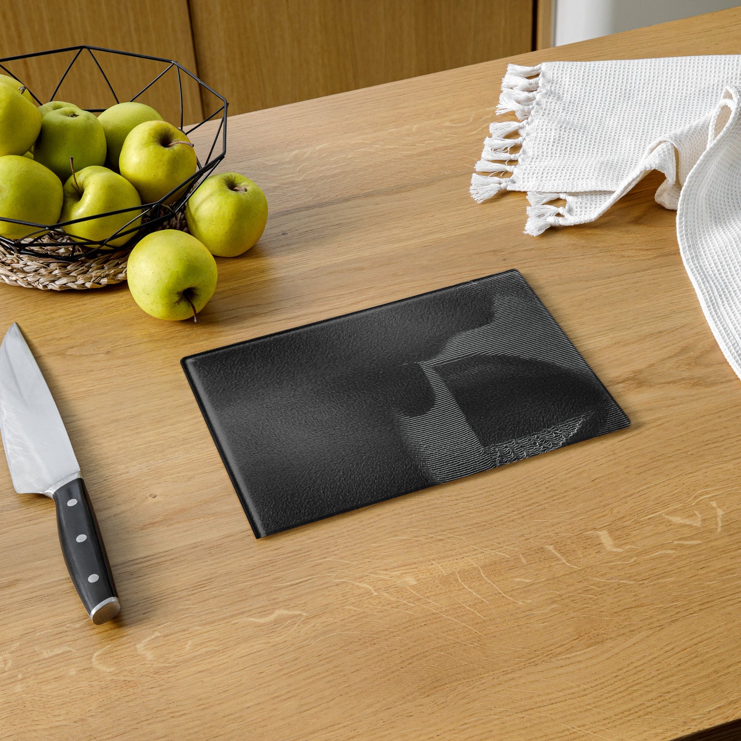 Shhh! - Glass Cutting Board - iSAW Company