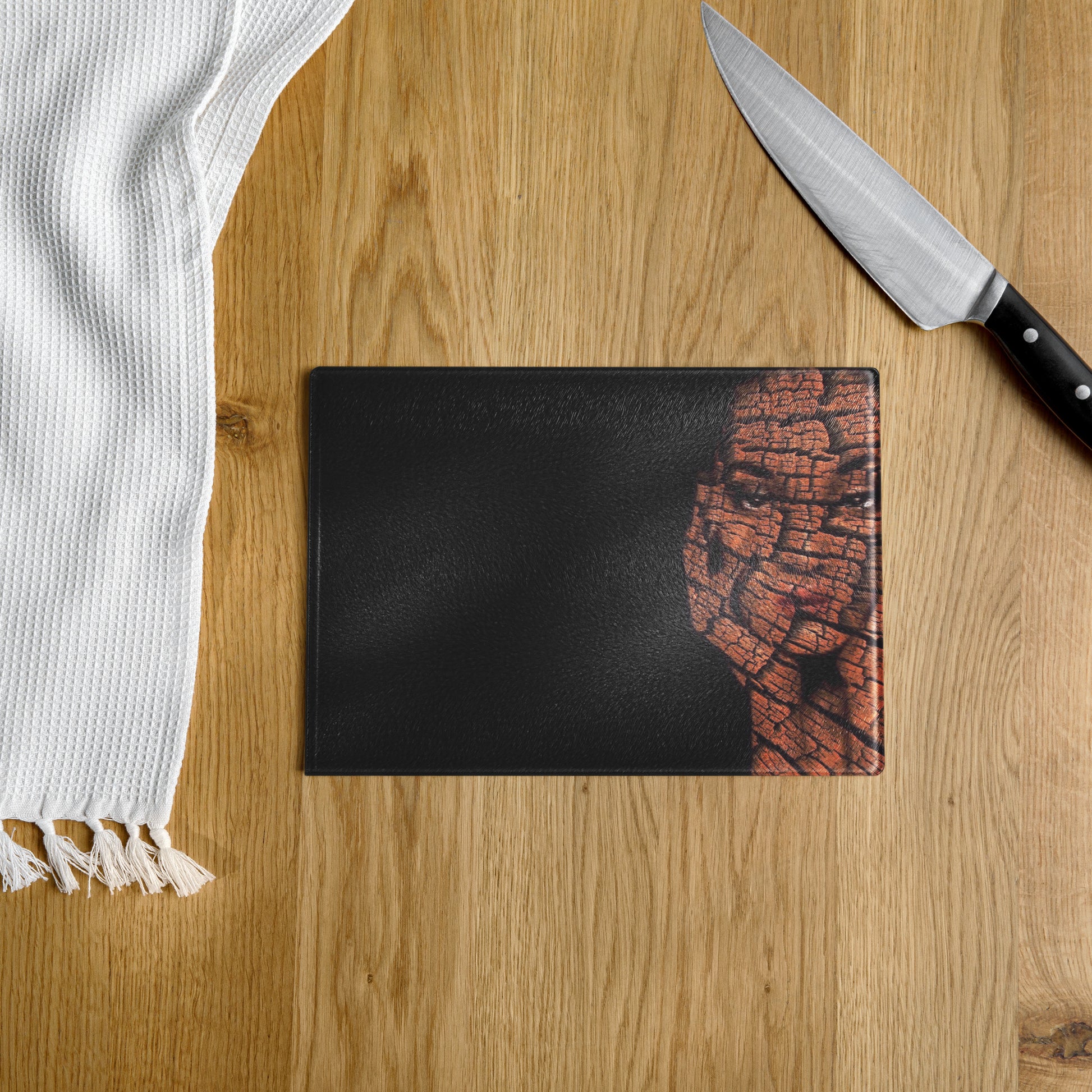 Bored Stiff - Glass Cutting Board - iSAW Company