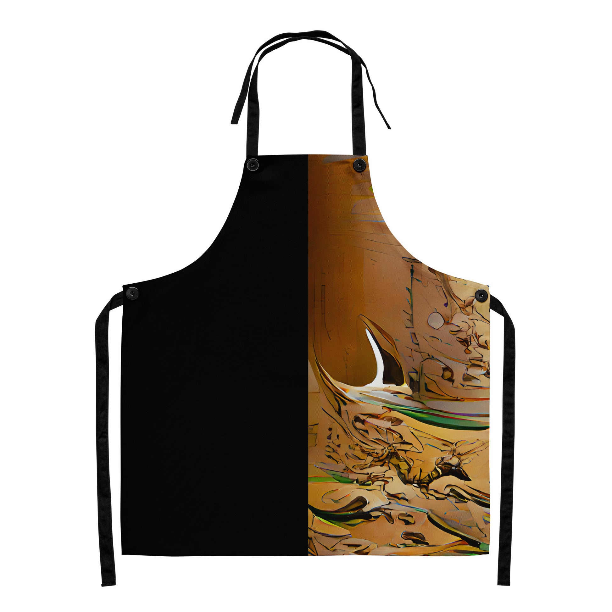 Half Black Half Gāolàng - Apron - iSAW Company