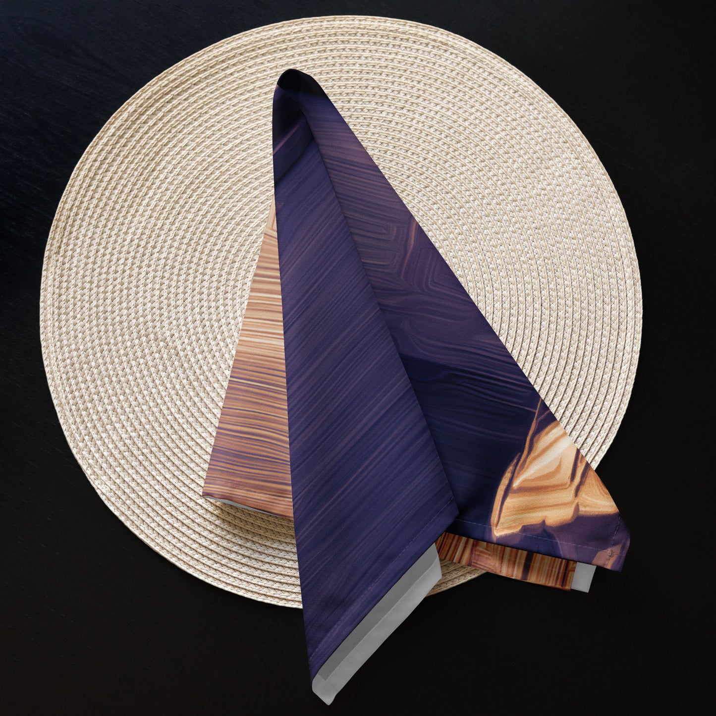 The Sleeping Yachts (at Sunset) - Cloth Napkin Set - iSAW Company