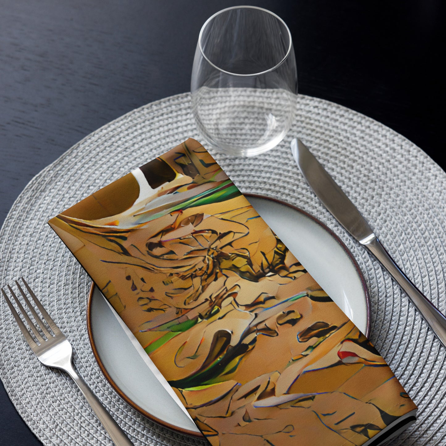 Half Black Half Gāolàng - Cloth Napkin Set - iSAW Company