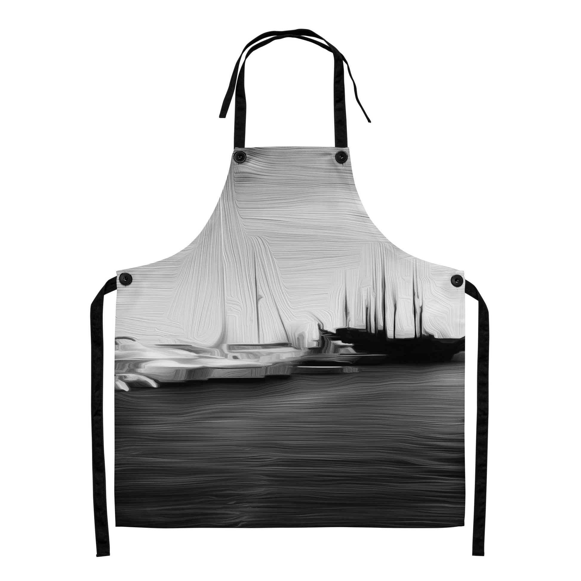 The Sleeping Yachts (at Night) - Apron - iSAW Company