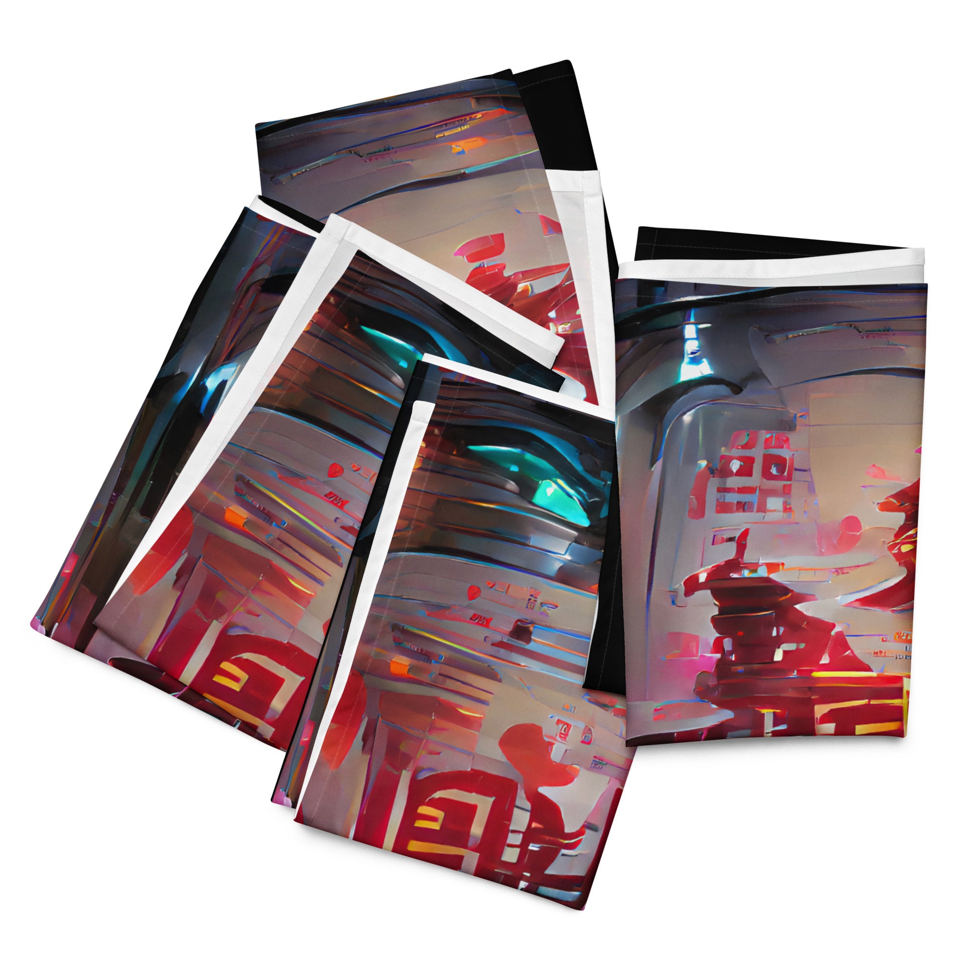 Half Black Half Báijiǔ - Cloth Napkin Set - iSAW Company