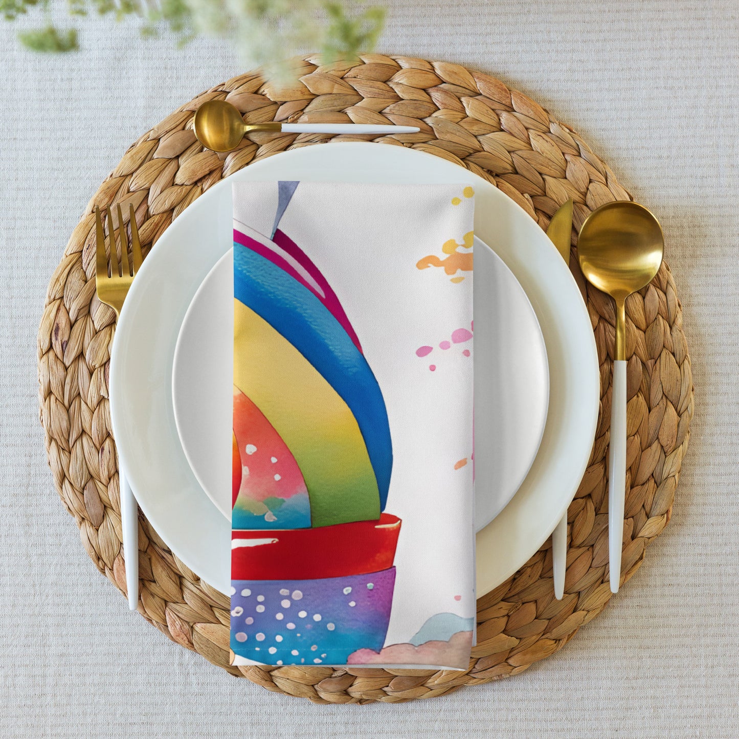 Geisha Girl - Cloth Napkin Set - iSAW Company