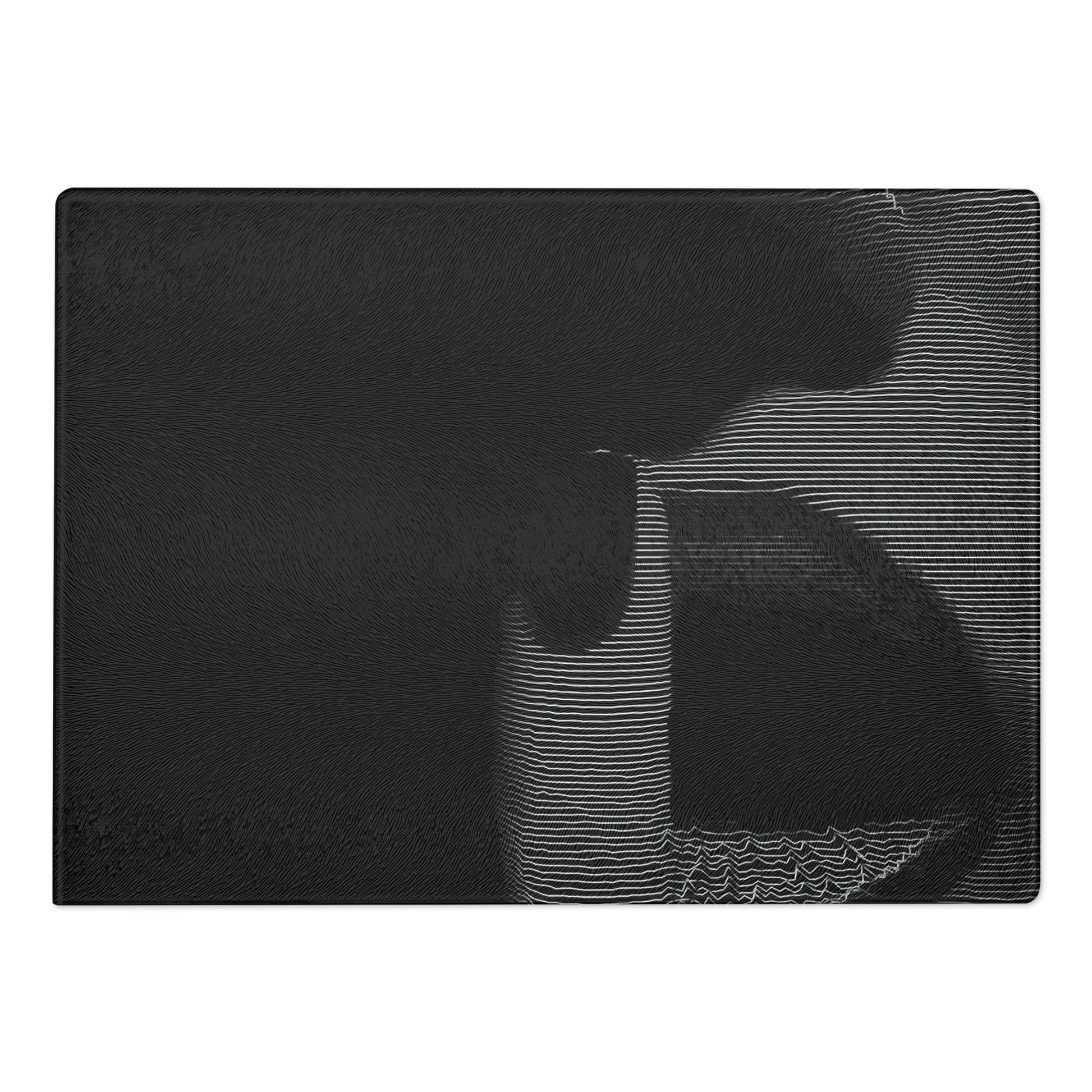 Shhh! - Glass Cutting Board - iSAW Company