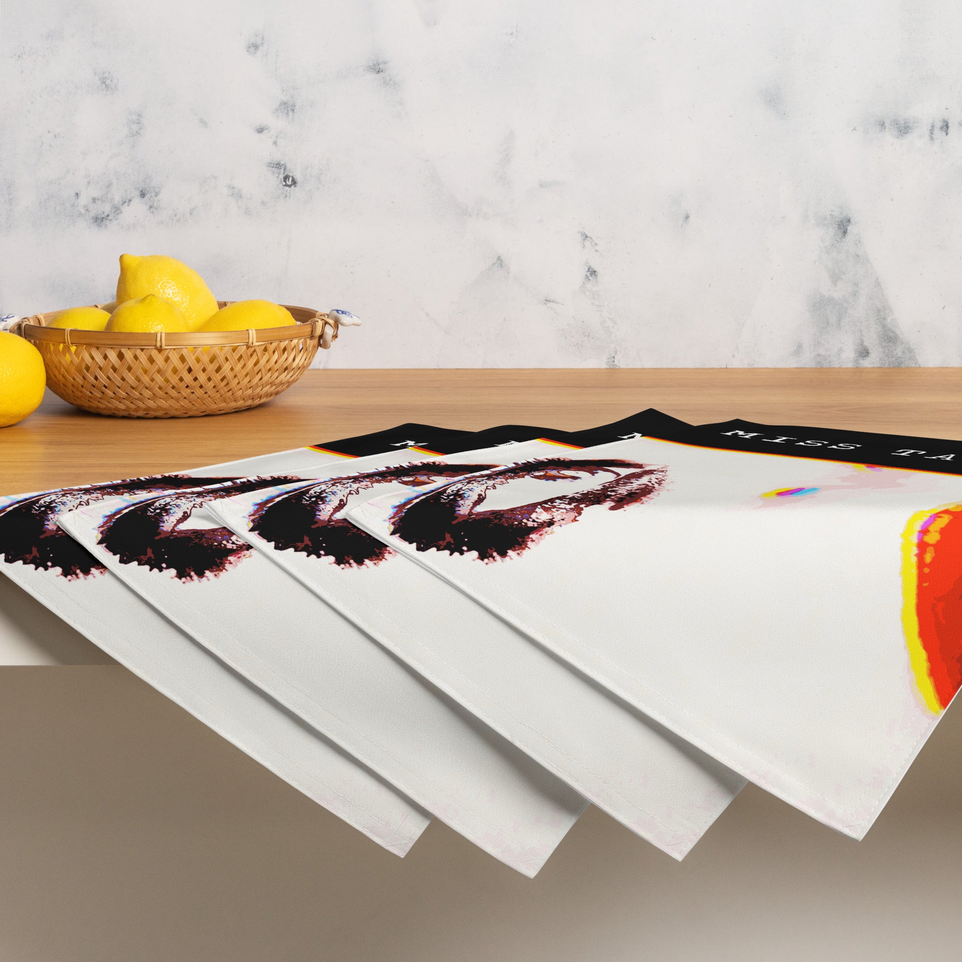 Miss Talk A Lot - Placemat Set - iSAW Company