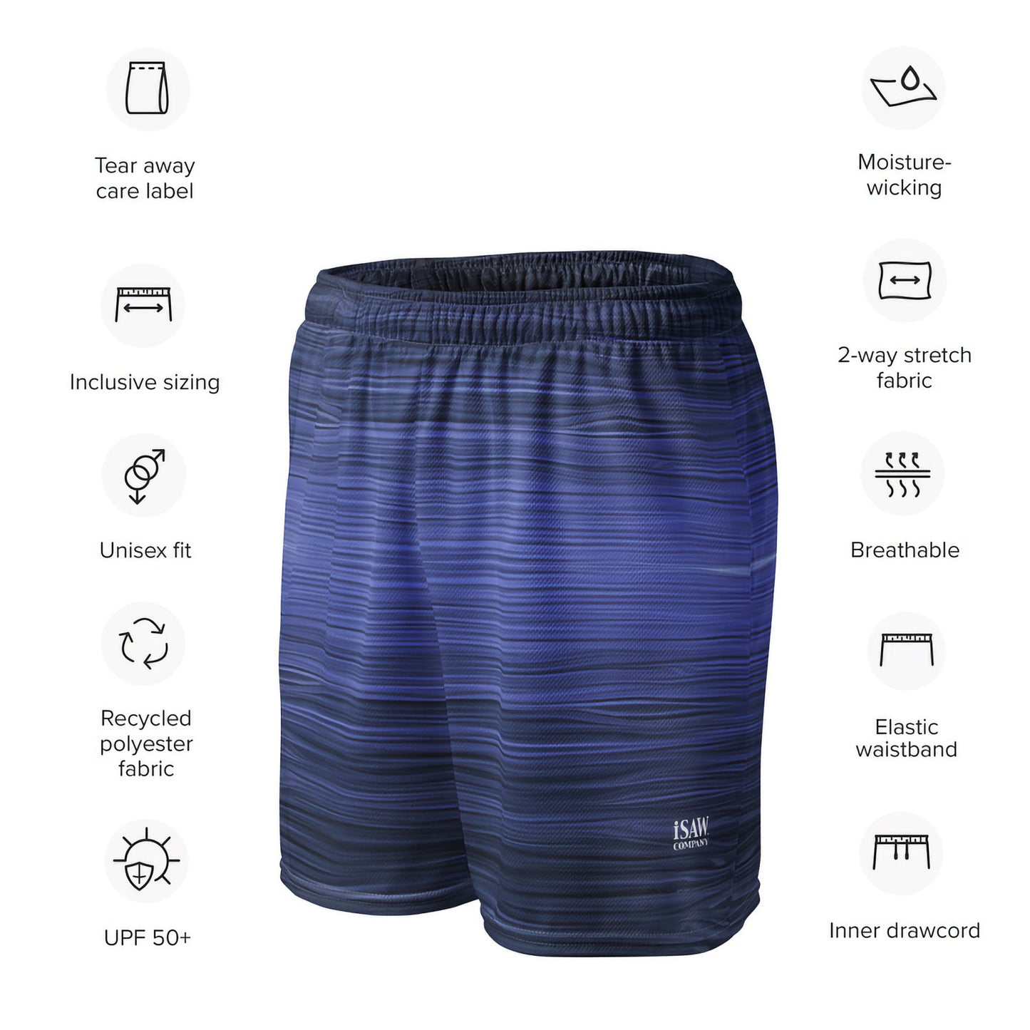 The Sleeping Yachts (at Afternoon) - Unisex Mesh Shorts - iSAW Company