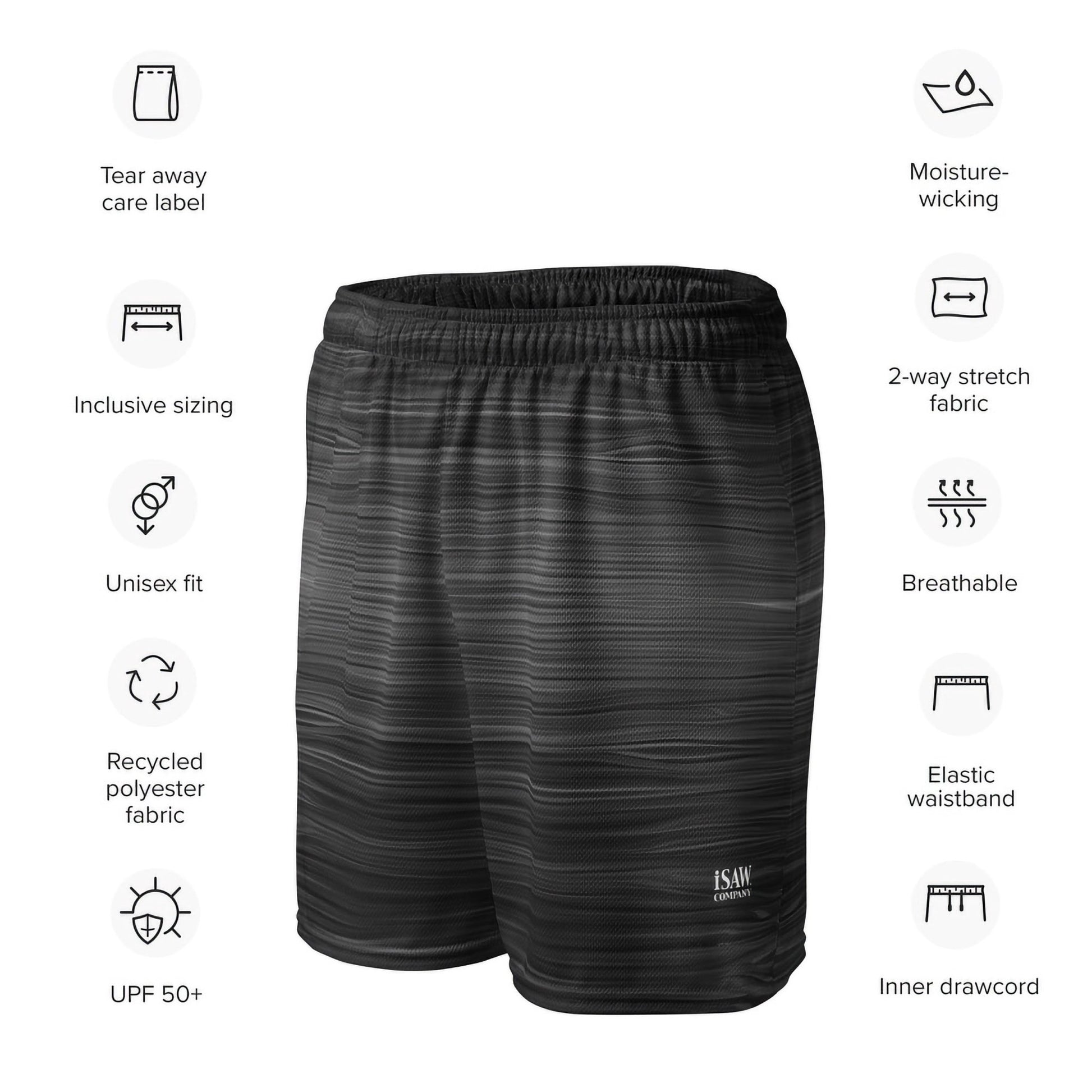 The Sleeping Yachts (at Night) - Unisex Mesh Shorts - iSAW Company