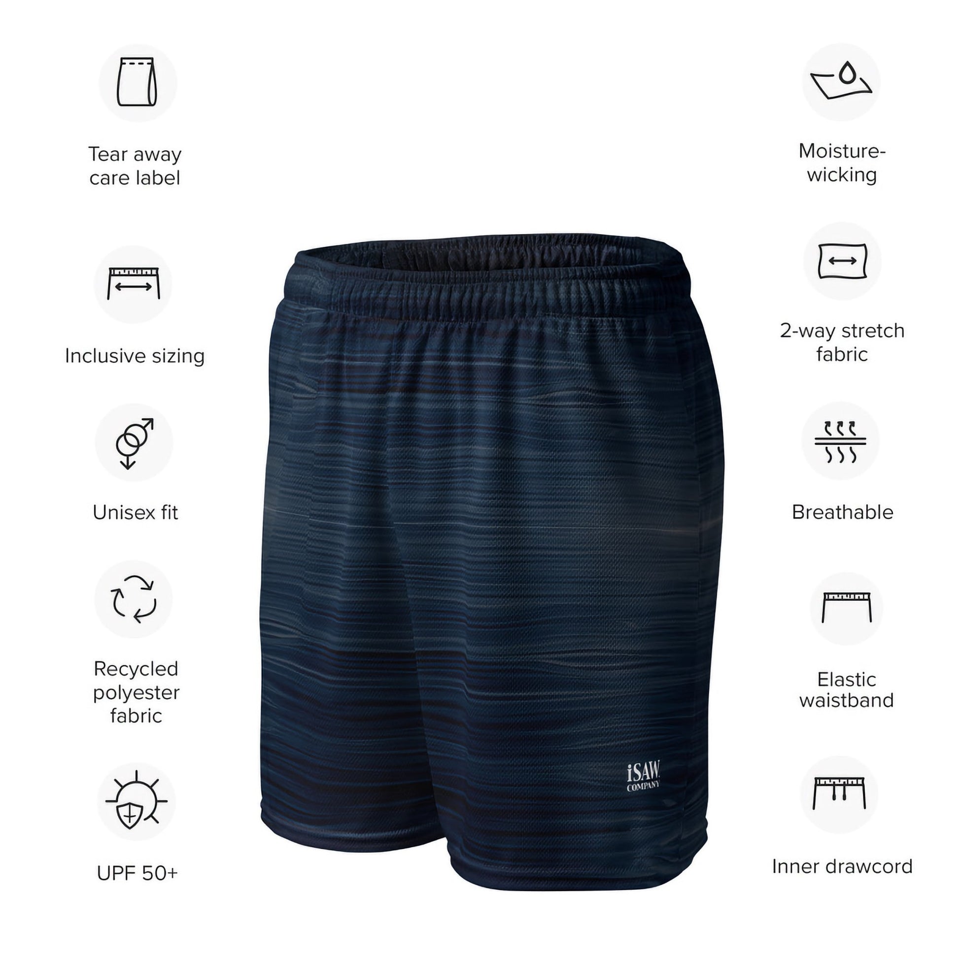 The Sleeping Yachts (at Sunrise) - Unisex Mesh Shorts - iSAW Company