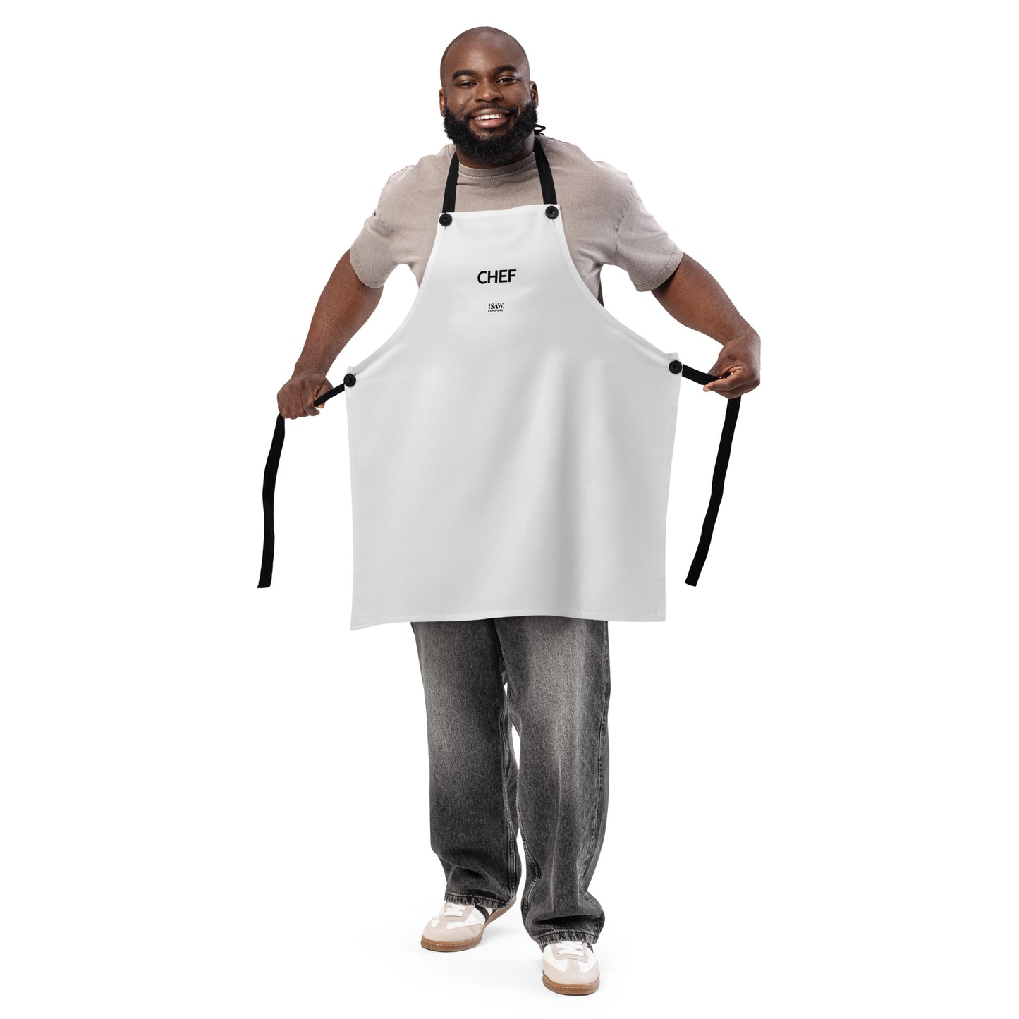 Chef - White Apron - iSAW Company