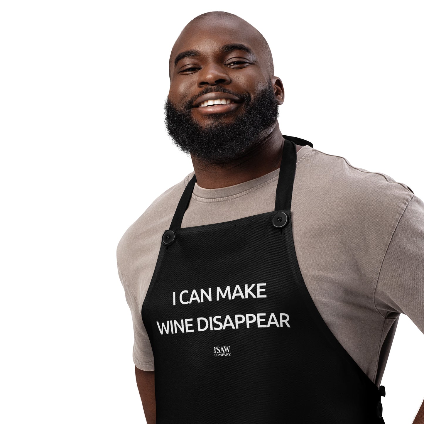 I Can Make Wine Disappear - Black Apron - iSAW Company