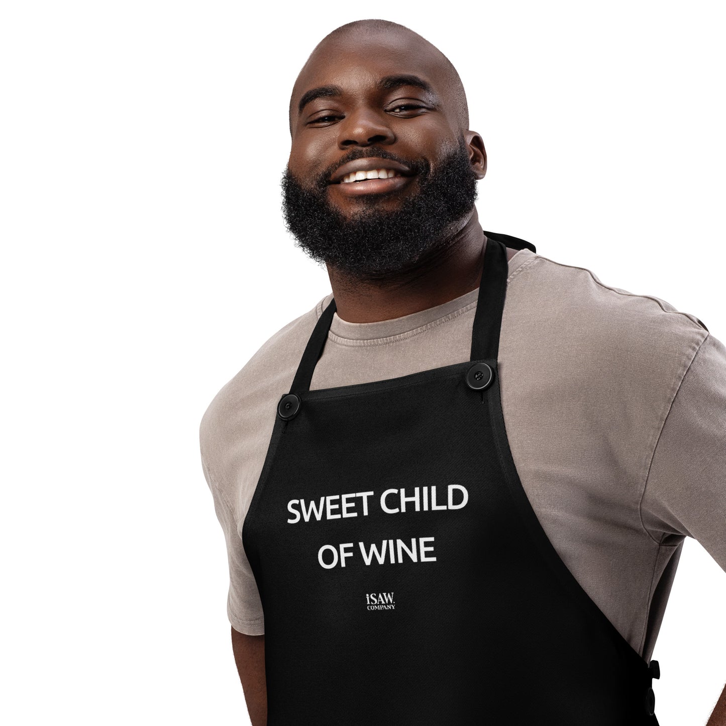 Sweet Child Of Wine - Black Apron - iSAW Company